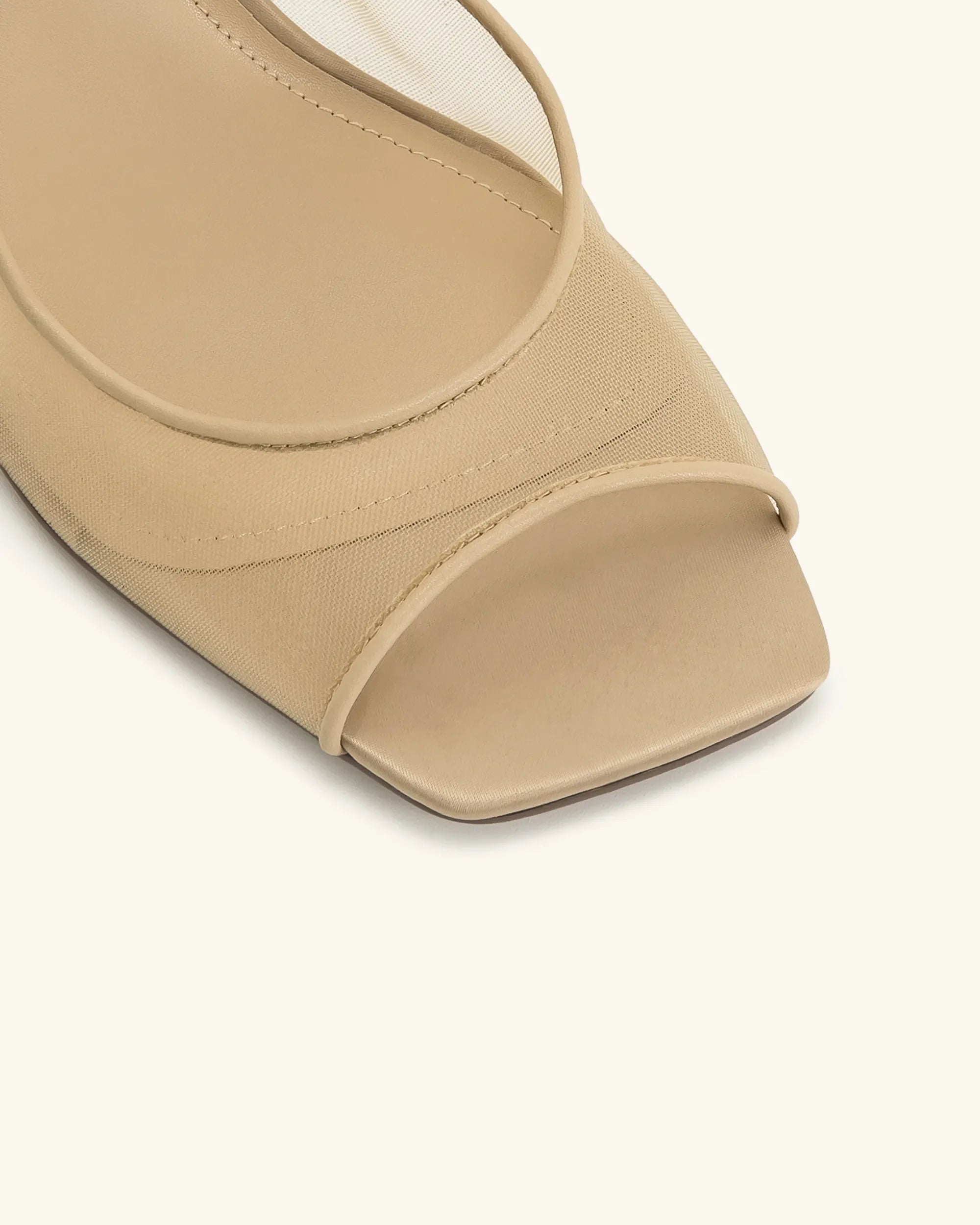 JW PEI_Khaki_Serenity Open Toe Mesh Slingback Sandals_1SDS50-3_Khaki_03