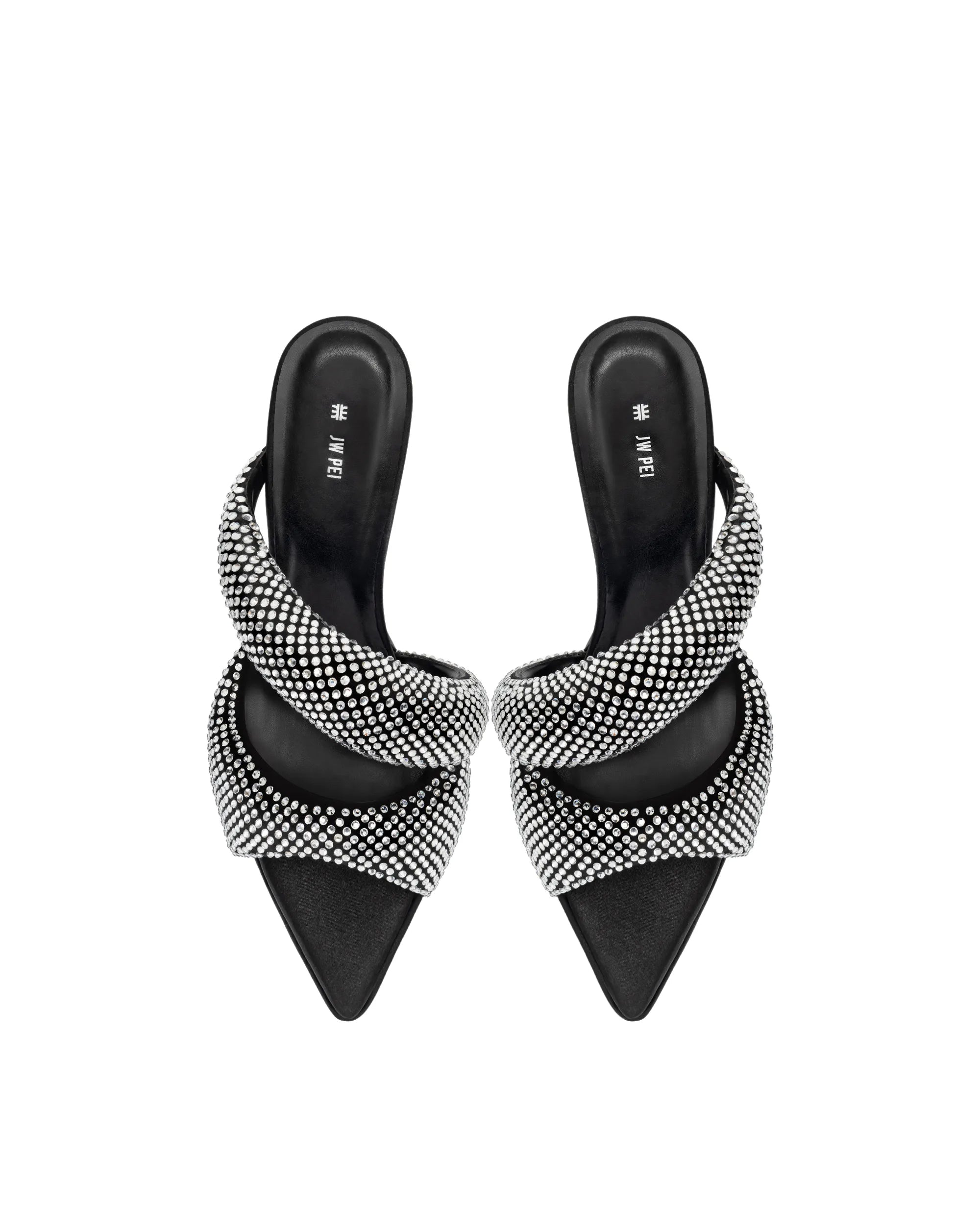 JW PEI_Black_Sara Mule Artificial Crystal_2MS01-12_Black_06