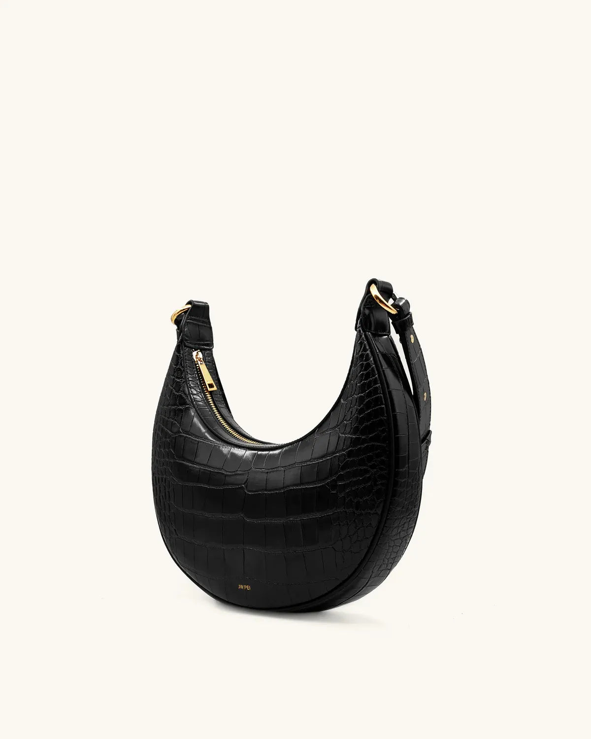JW PEI_Black Croc_Carly Saddle Bag_302_4_02