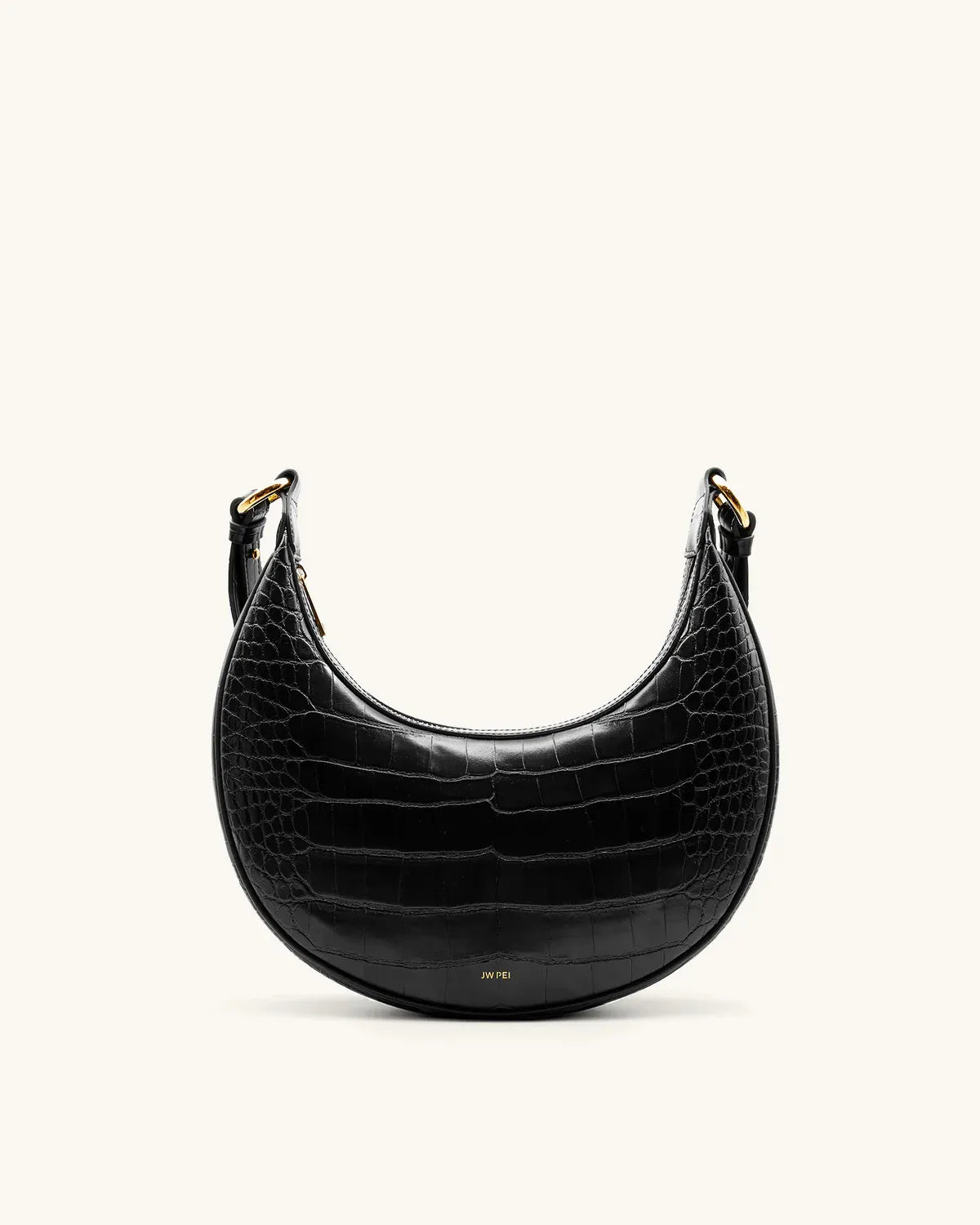 JW PEI_Black Croc_Carly Saddle Bag_302_4_03