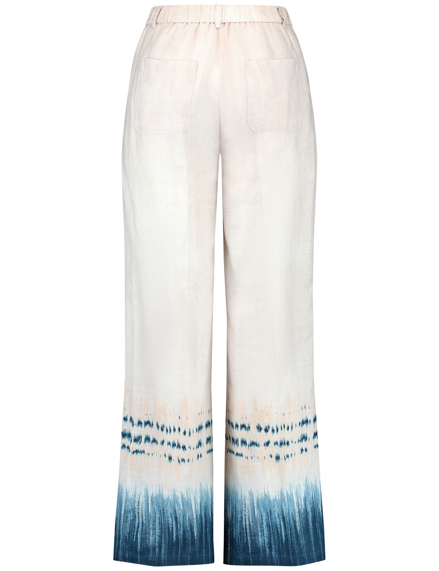 Linen Trousers With A Patterned Hem_320042-31287_3088_08