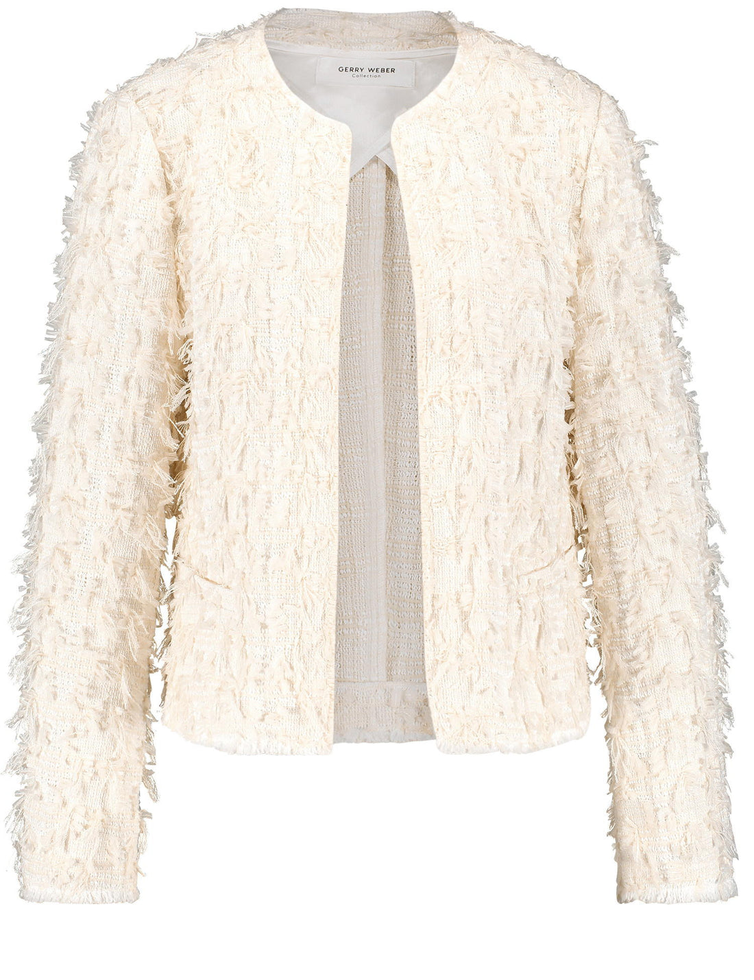 Blazer Jacket With Fringing_330011-31254_90118_02