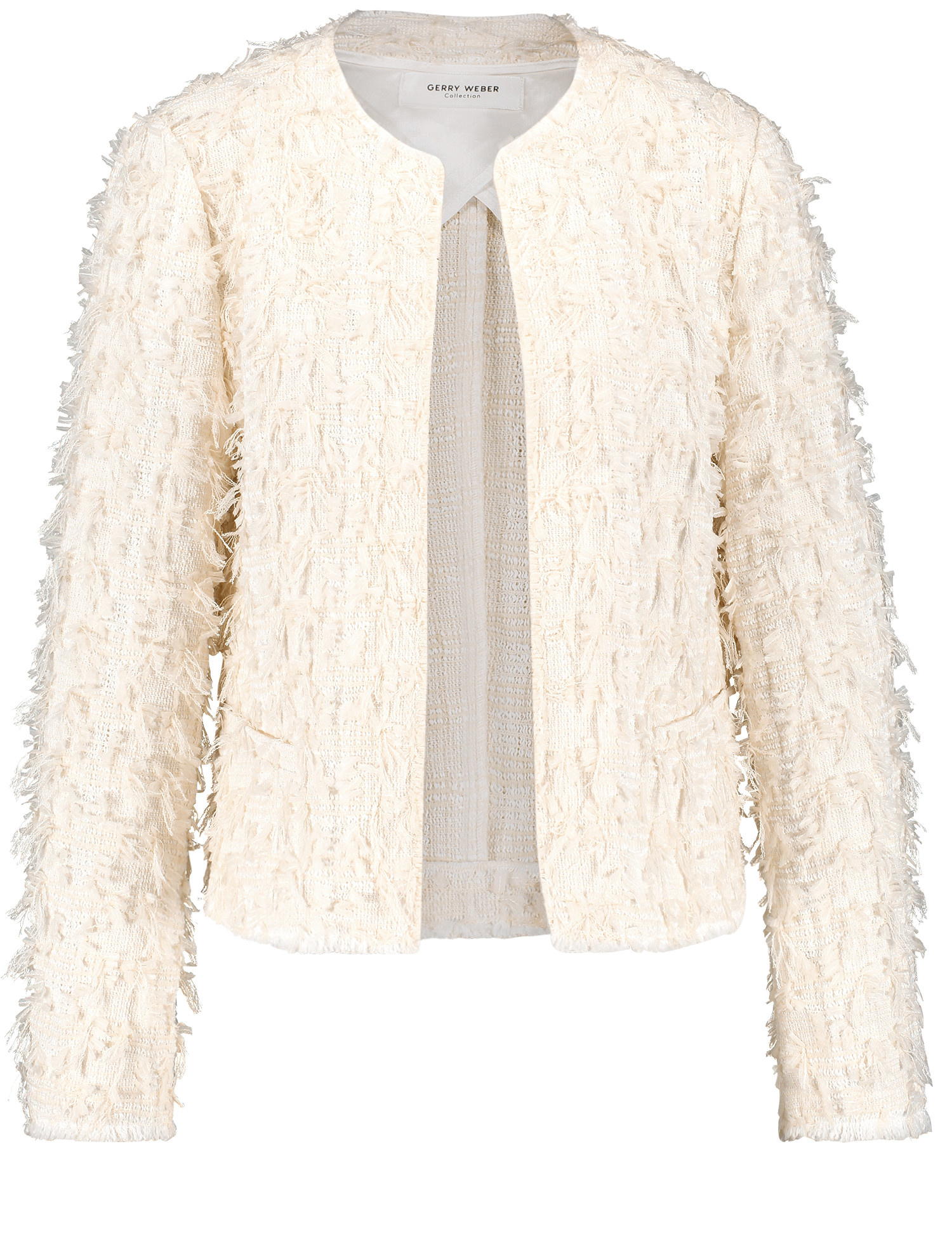 Blazer Jacket With Fringing_330011-31254_90118_02