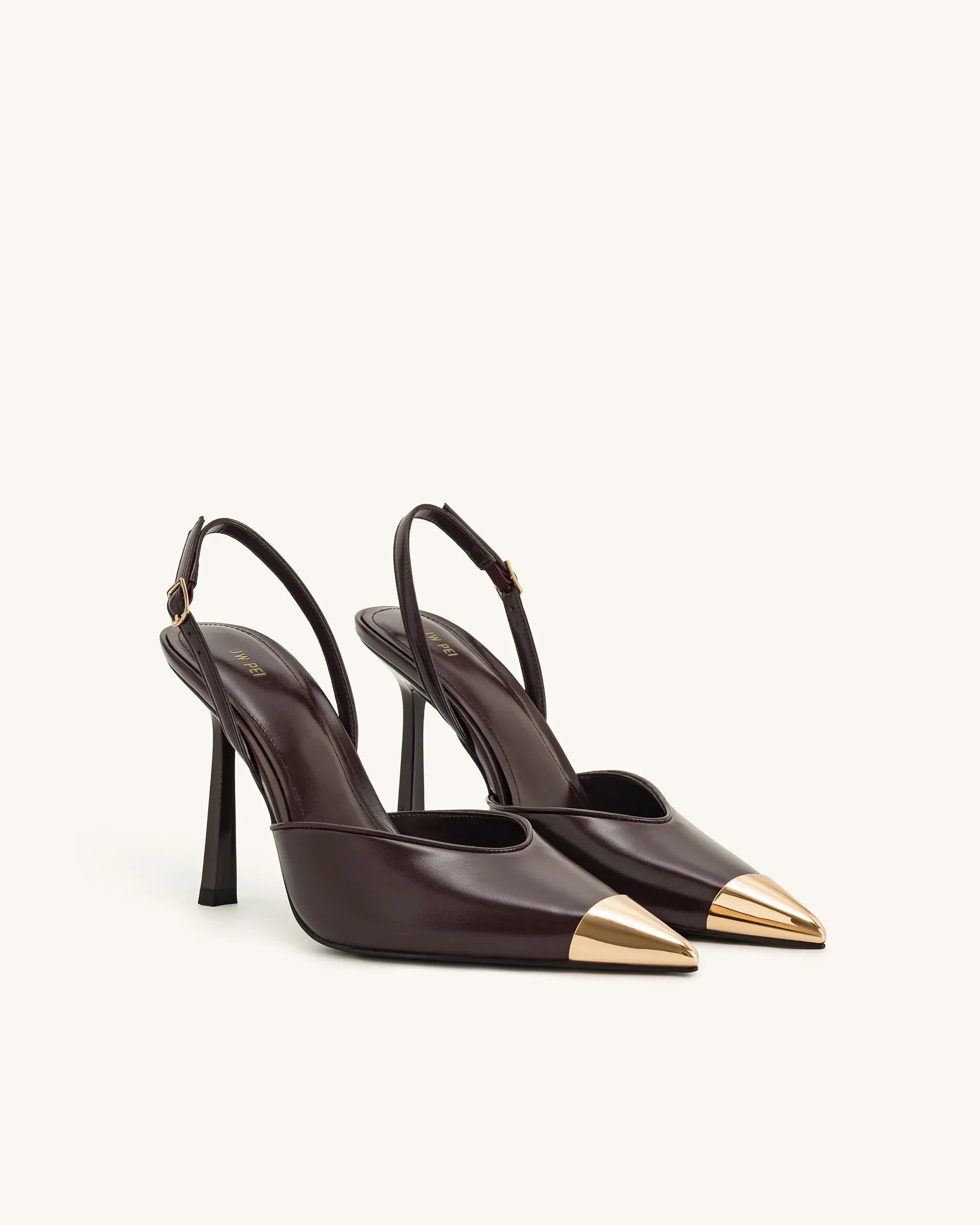 JW PEI_Burgundy_Savannah Gold Tipped Slingback Pumps_4PS120-4_Burgundy_03
