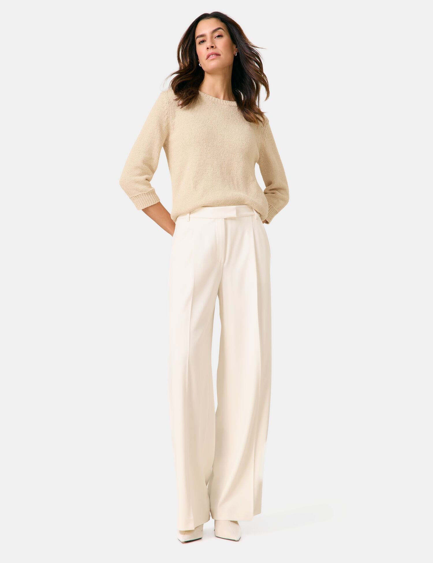 Gerry Weber_Elegant Trousers with a Wide Leg_520009-31319_90118_08