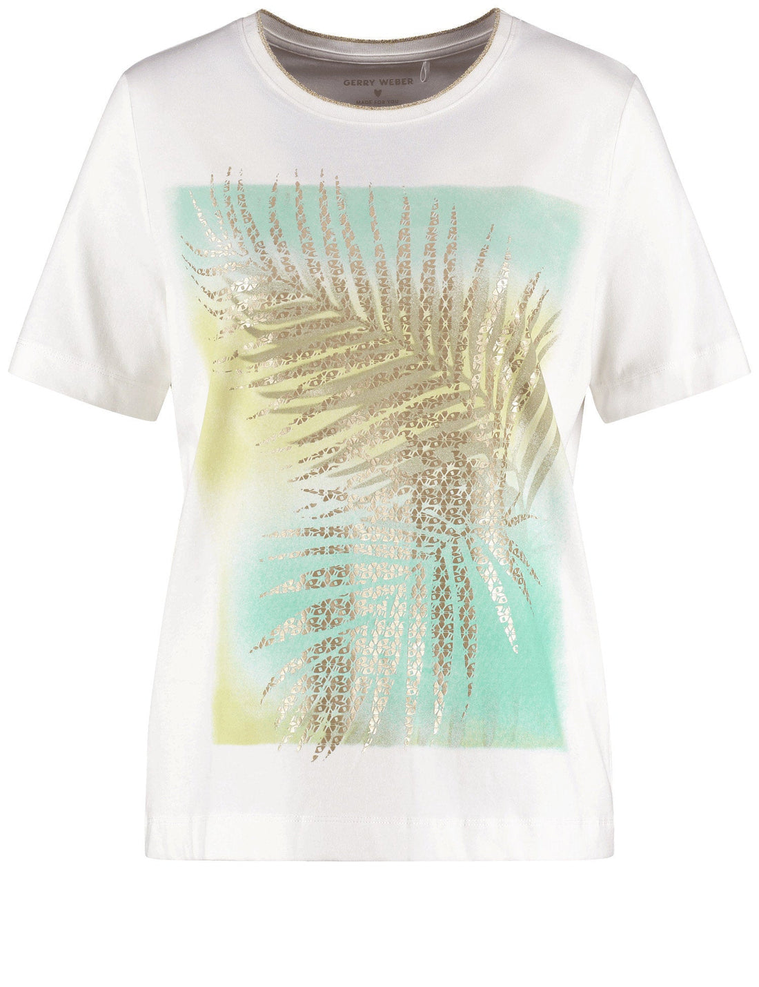 Gerry Weber_T-Shirt with a Shimmering Front Print_570255-35003_9047_02