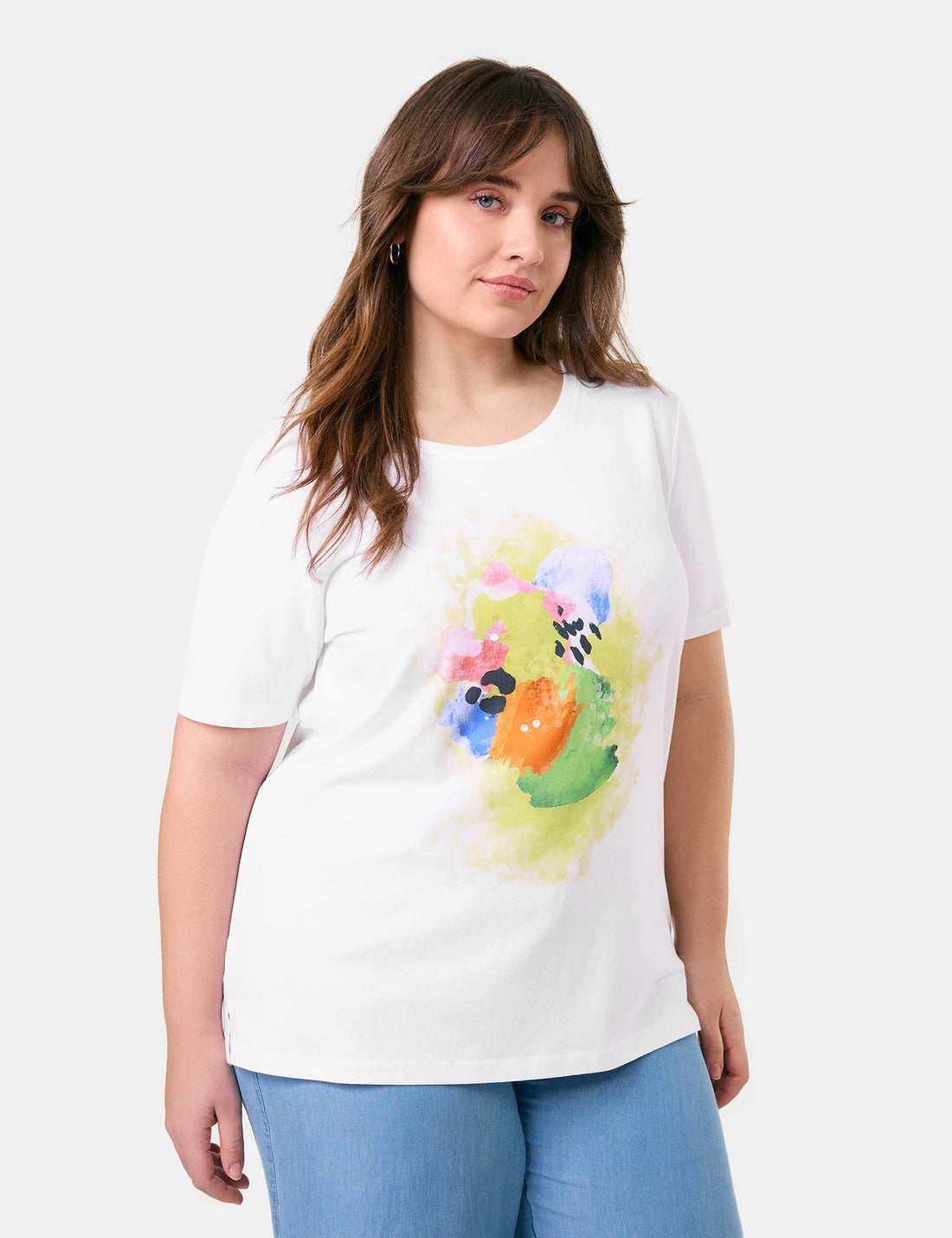 Samoon_T-Shirt with a Front Print_671623-26201_9602_02