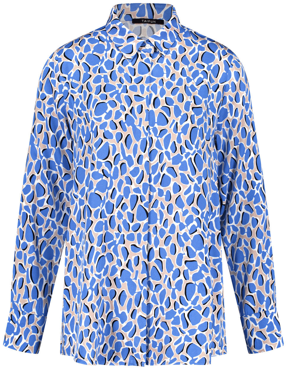 Taifun_Loose-Fitting Blouse with an All-Over Print_760350-11214_8992_03