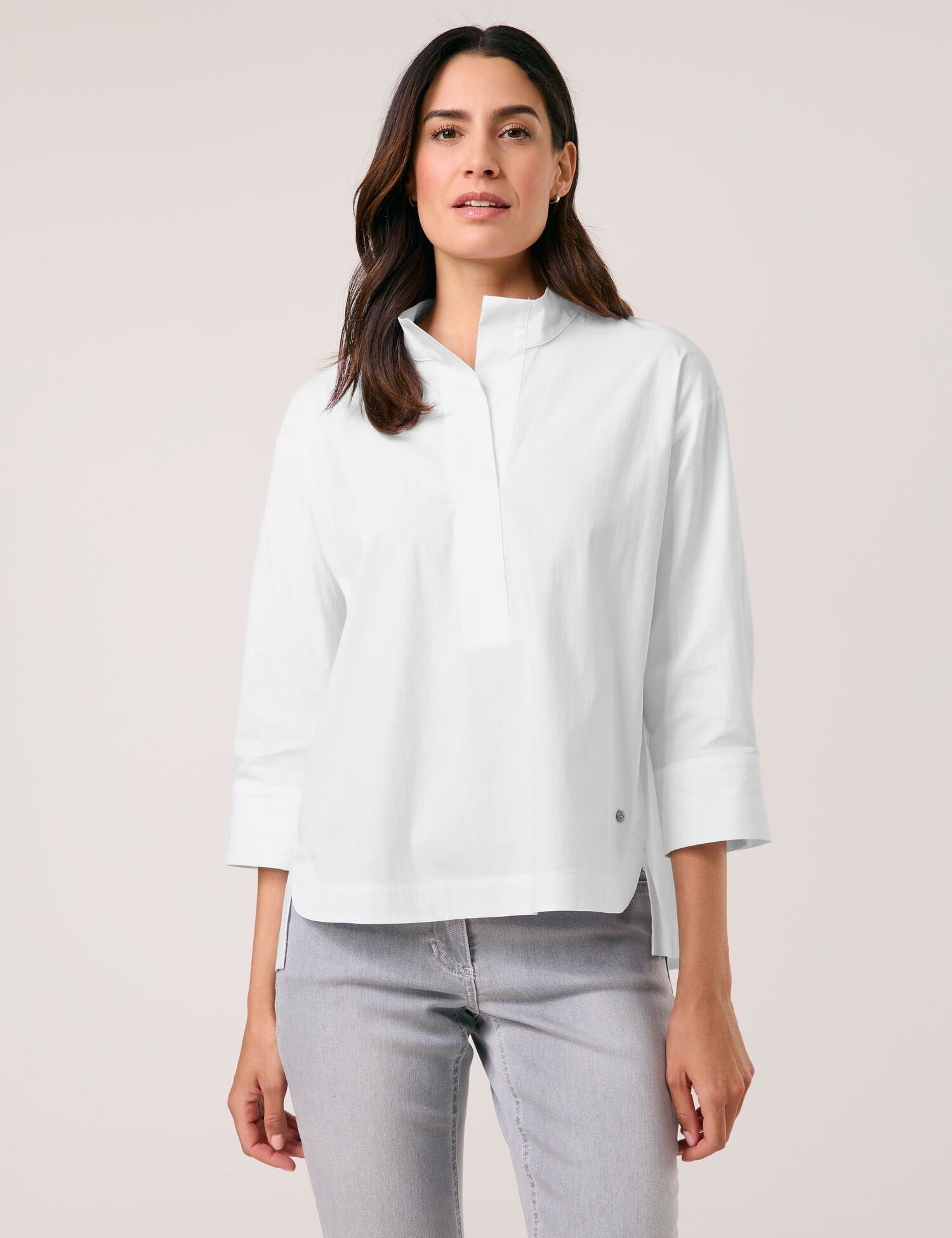 Gerry Weber_Sporty 3/4-Sleeve Blouse_965069-31447_99600_01
