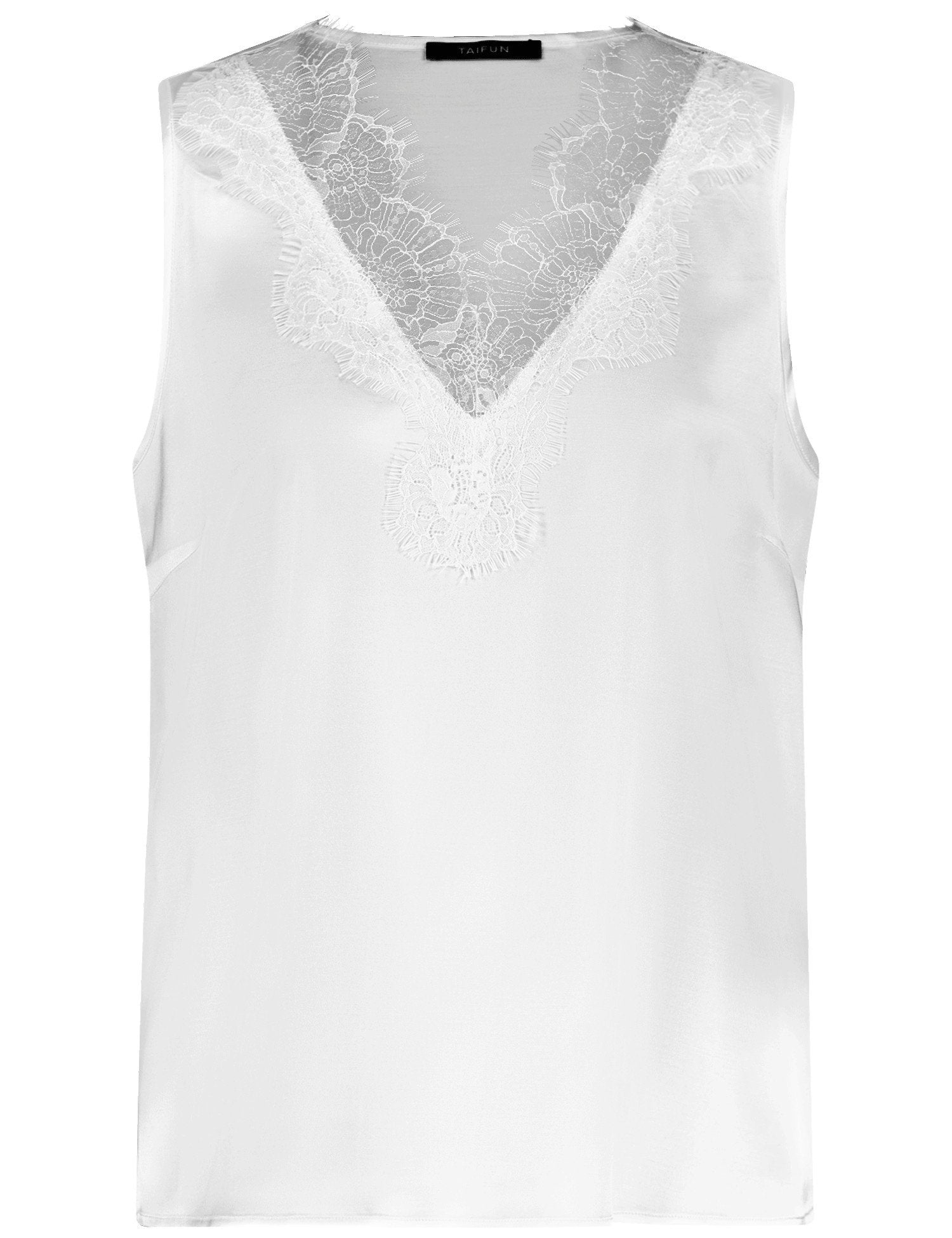 Taifun_Satin Top with Lace_971962-19681_9700_02