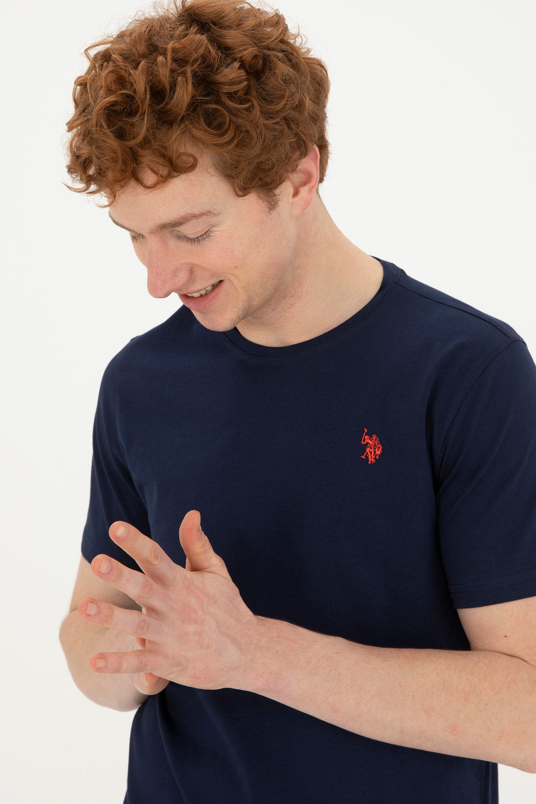 Round Neck T-Shirt With Logo_G081GL0110 1795511_VR033_02