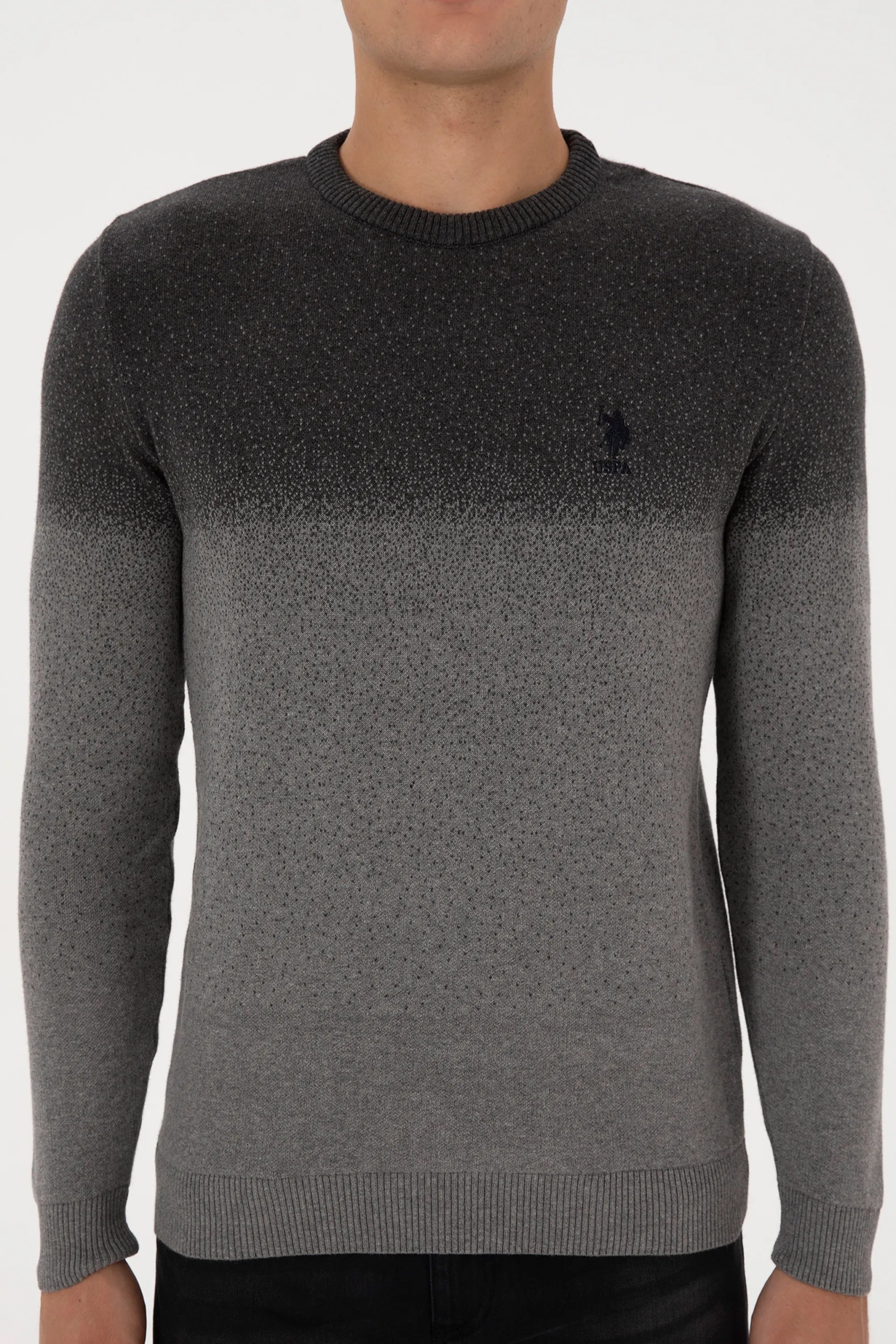 U.S. Polo Assn._Antrasit Melanj_Knitting Jumper_G081GL0TK0 2227858_VR081_03