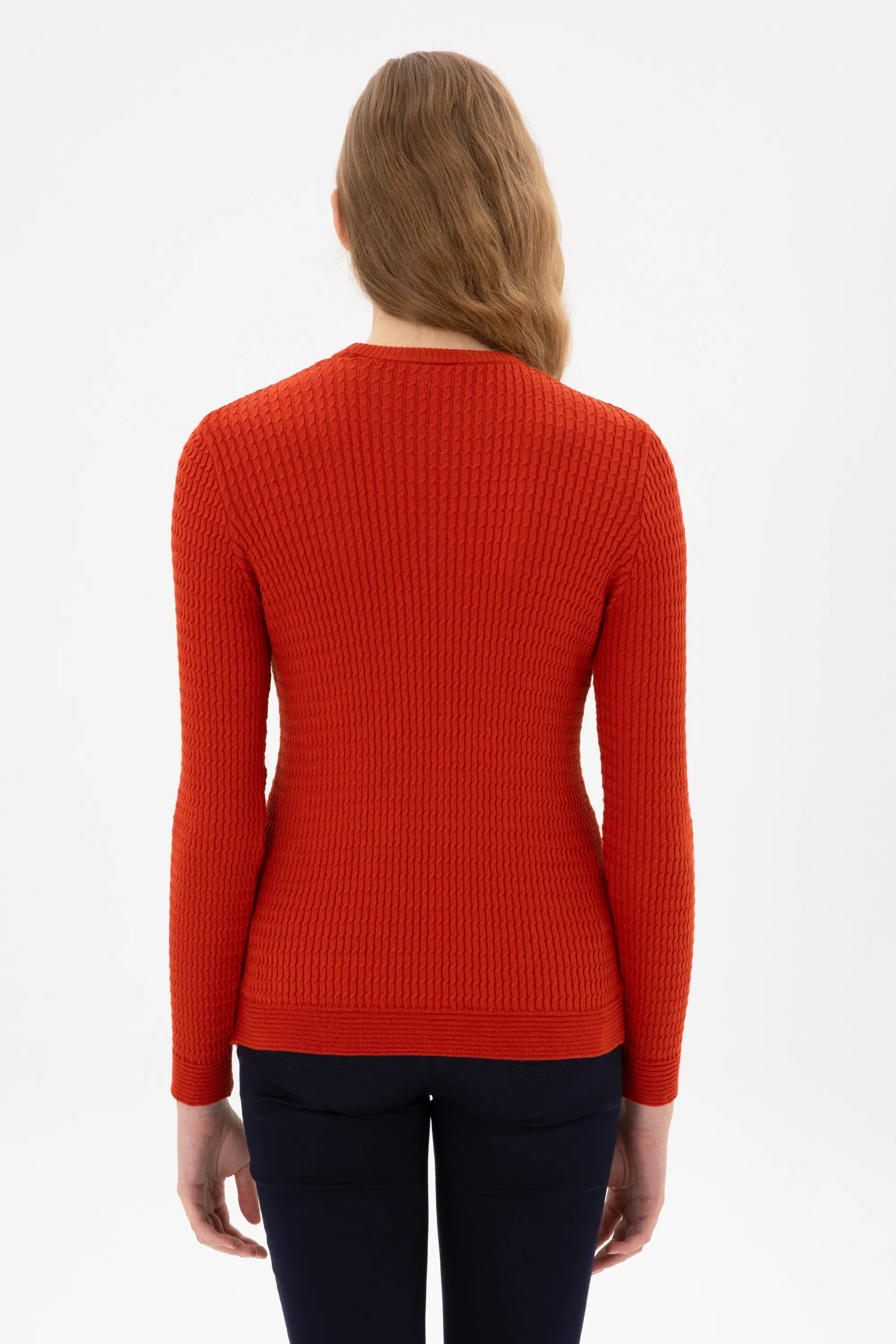 U.S. Polo Assn._Orange_Knitting Jumper Basic_G082SZ0TK0 2226393_VR031_05