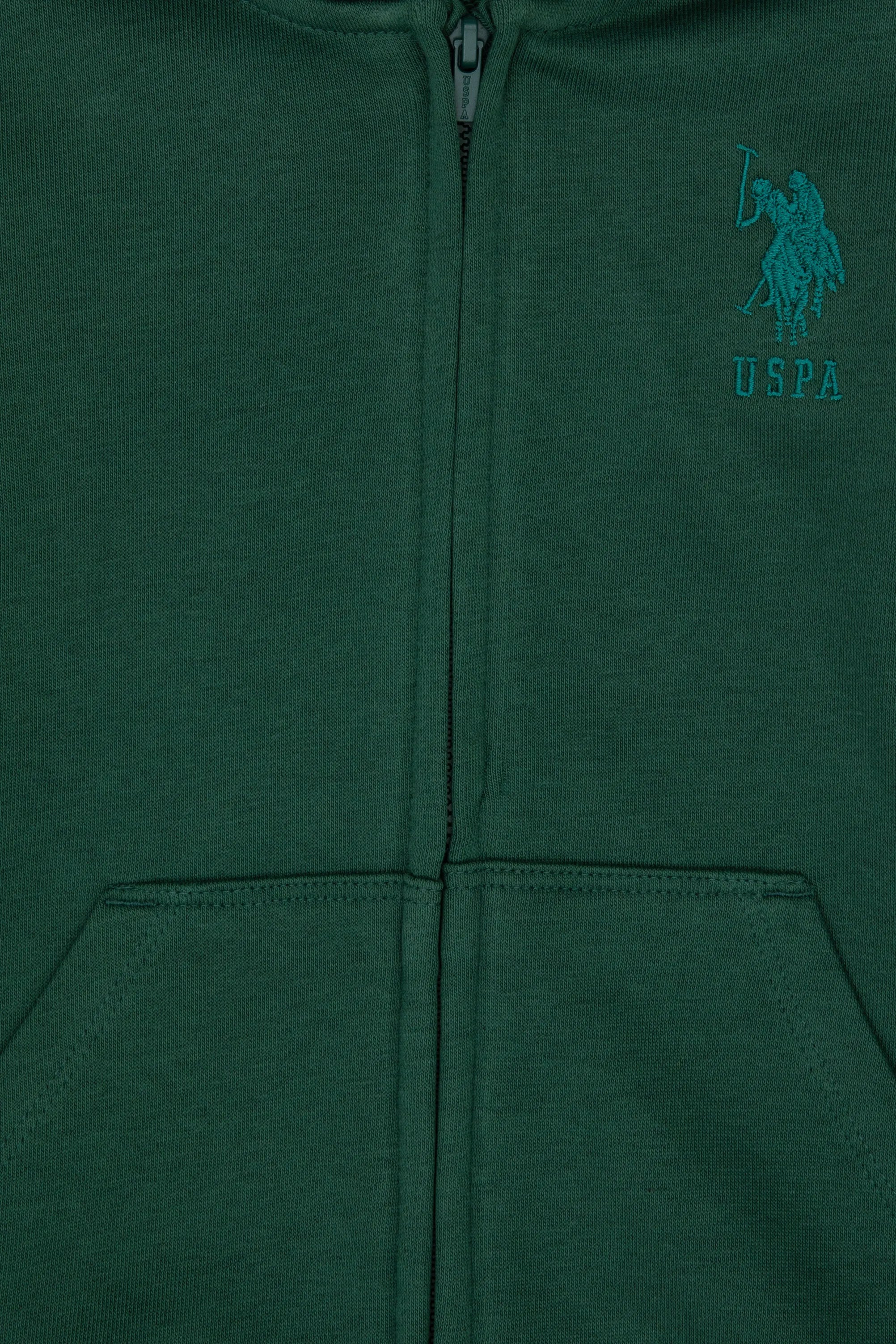U.S. Polo Assn._Dark Green_Sweat Shirt Basic_G083SZ0820 2235243_VR079_03