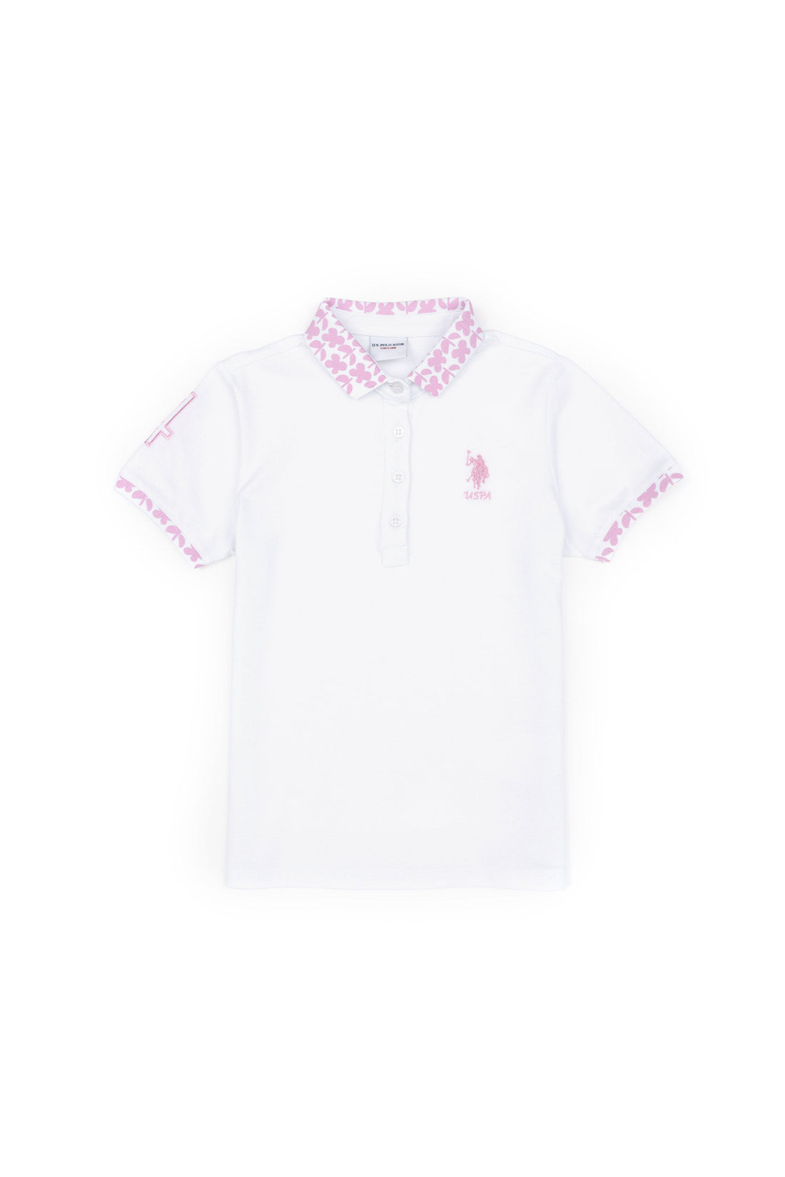 White Polo Shirt With Logo_G084SZ0110 1834405_VR013_02