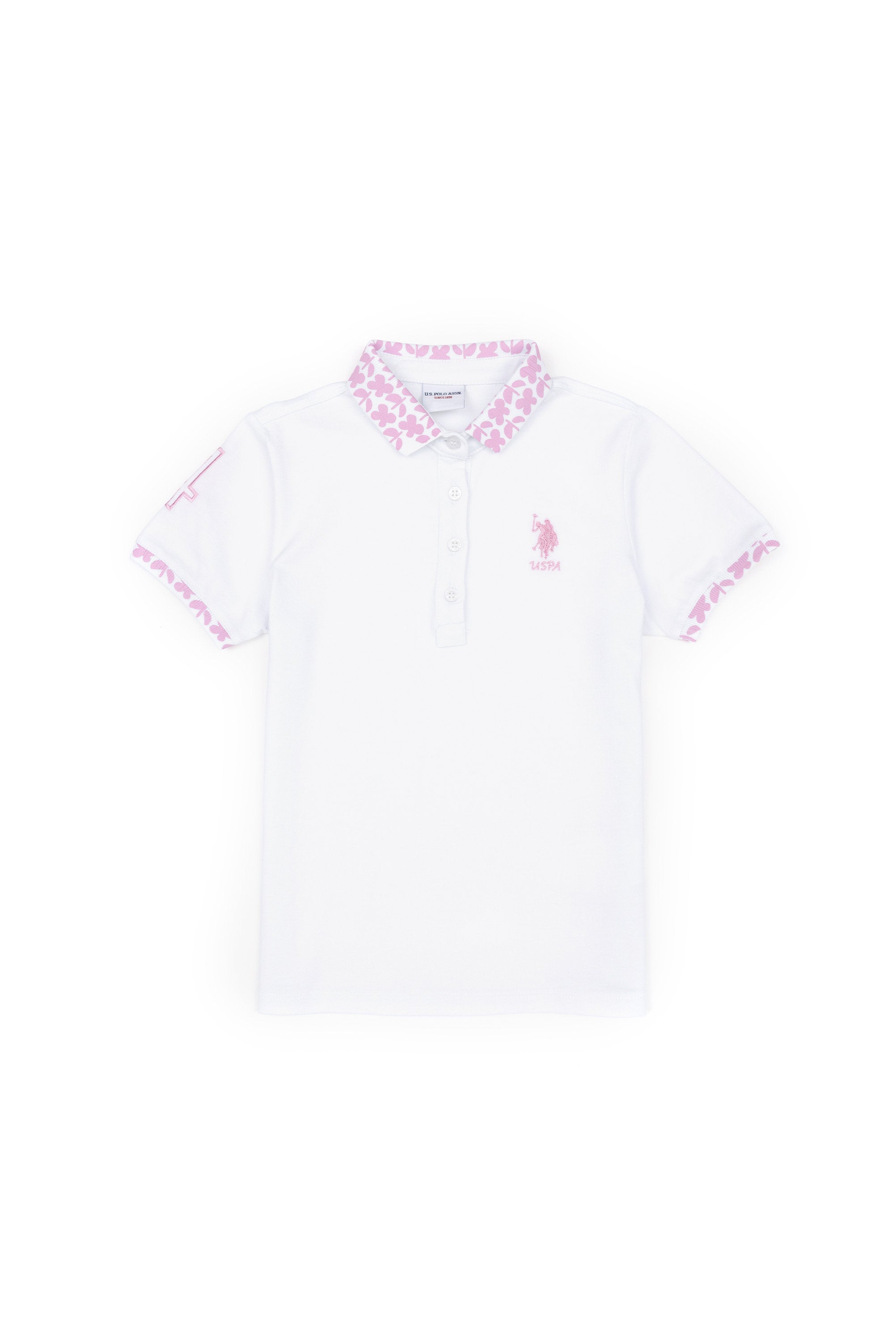 White Polo Shirt With Logo_G084SZ0110 1834405_VR013_02