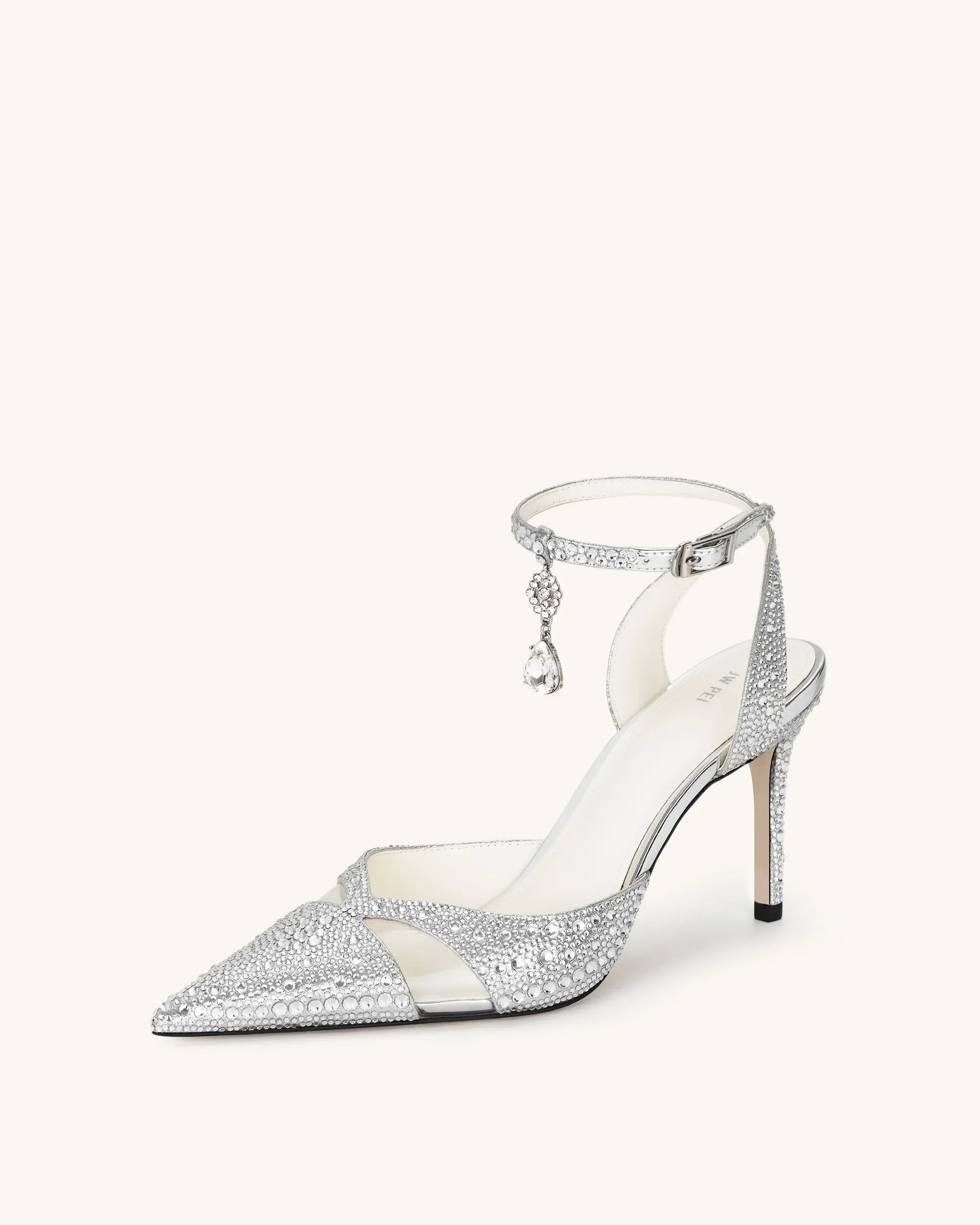 JW PEI_Silver_Haidi Artificial Crystal Pumps_JF30405-9_Silver_06
