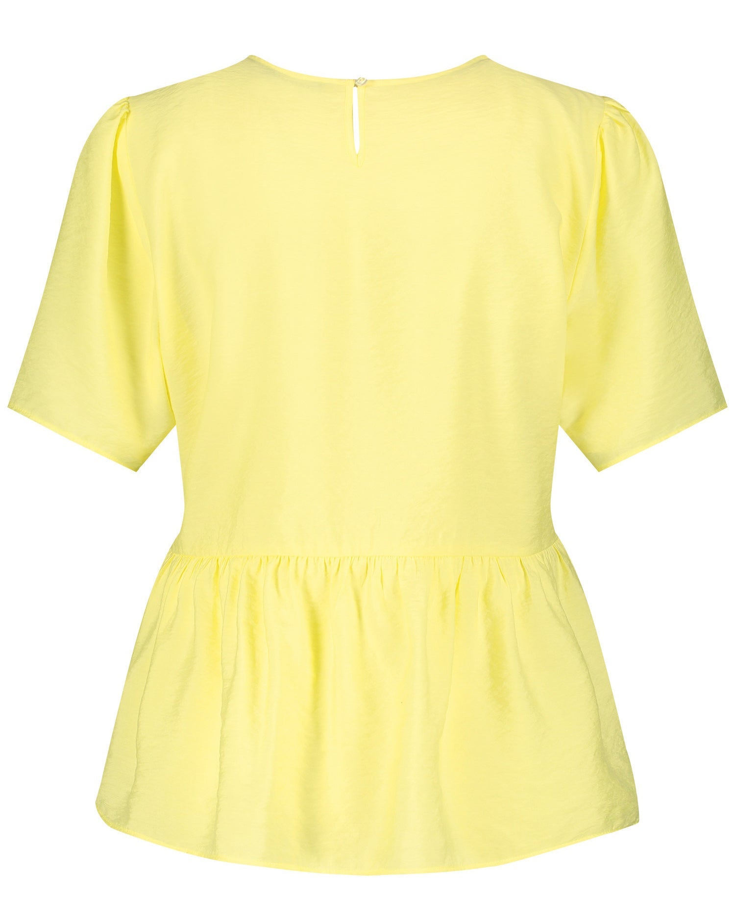 Yellow Blouse 1/2 Sleeve