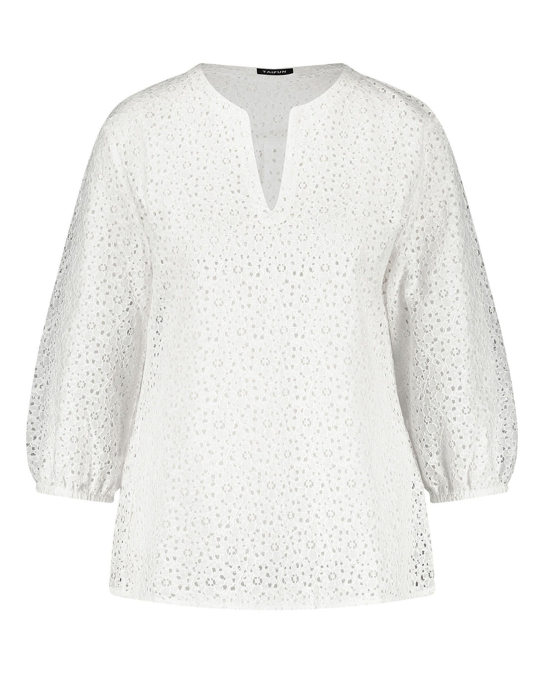 White Blouse 3/4 Sleeve