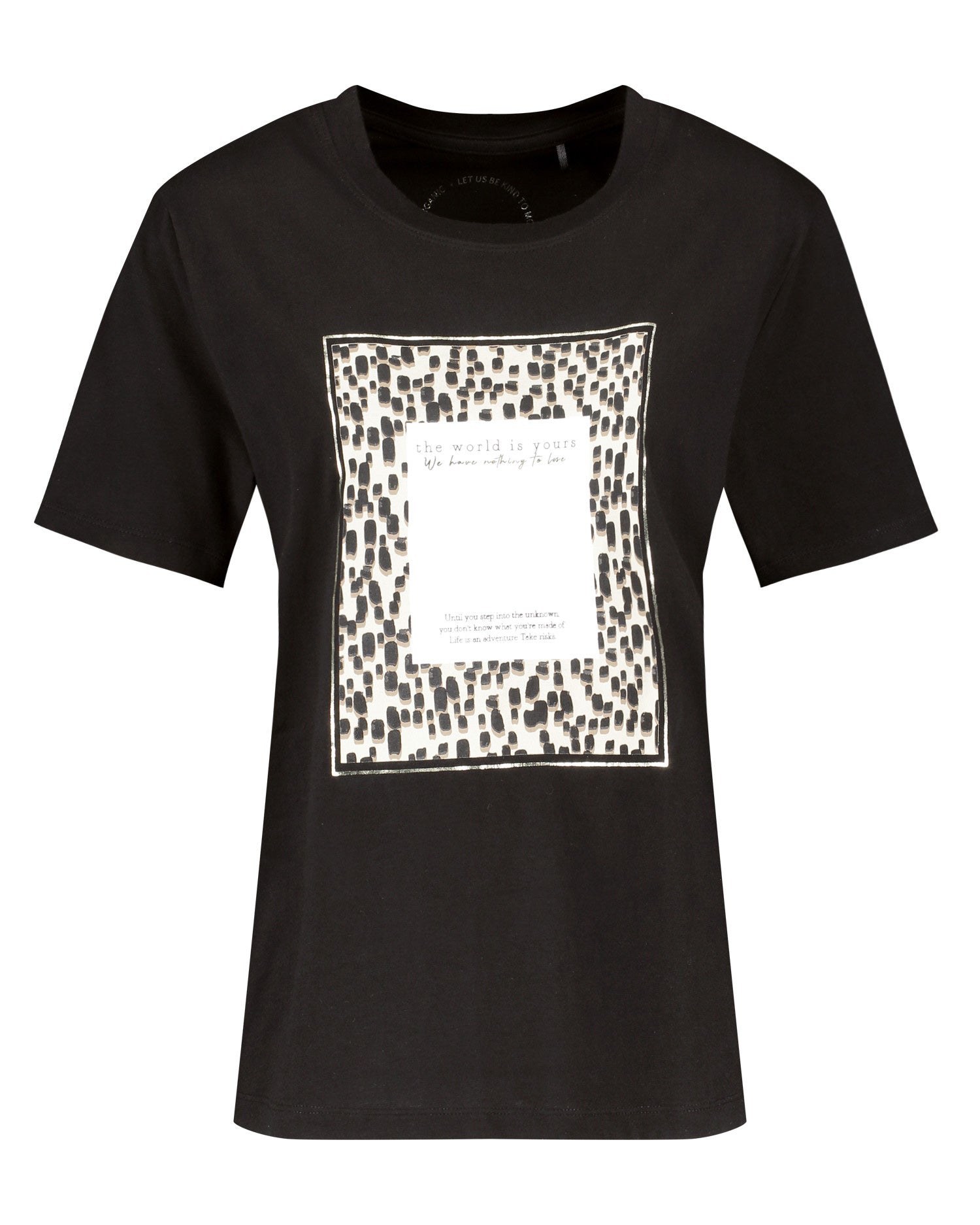 Black T-Shirt 1/2 Sleeve