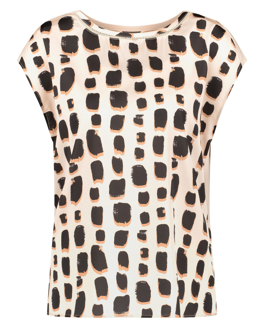 Beige T-Shirt 1/2 Sleeve