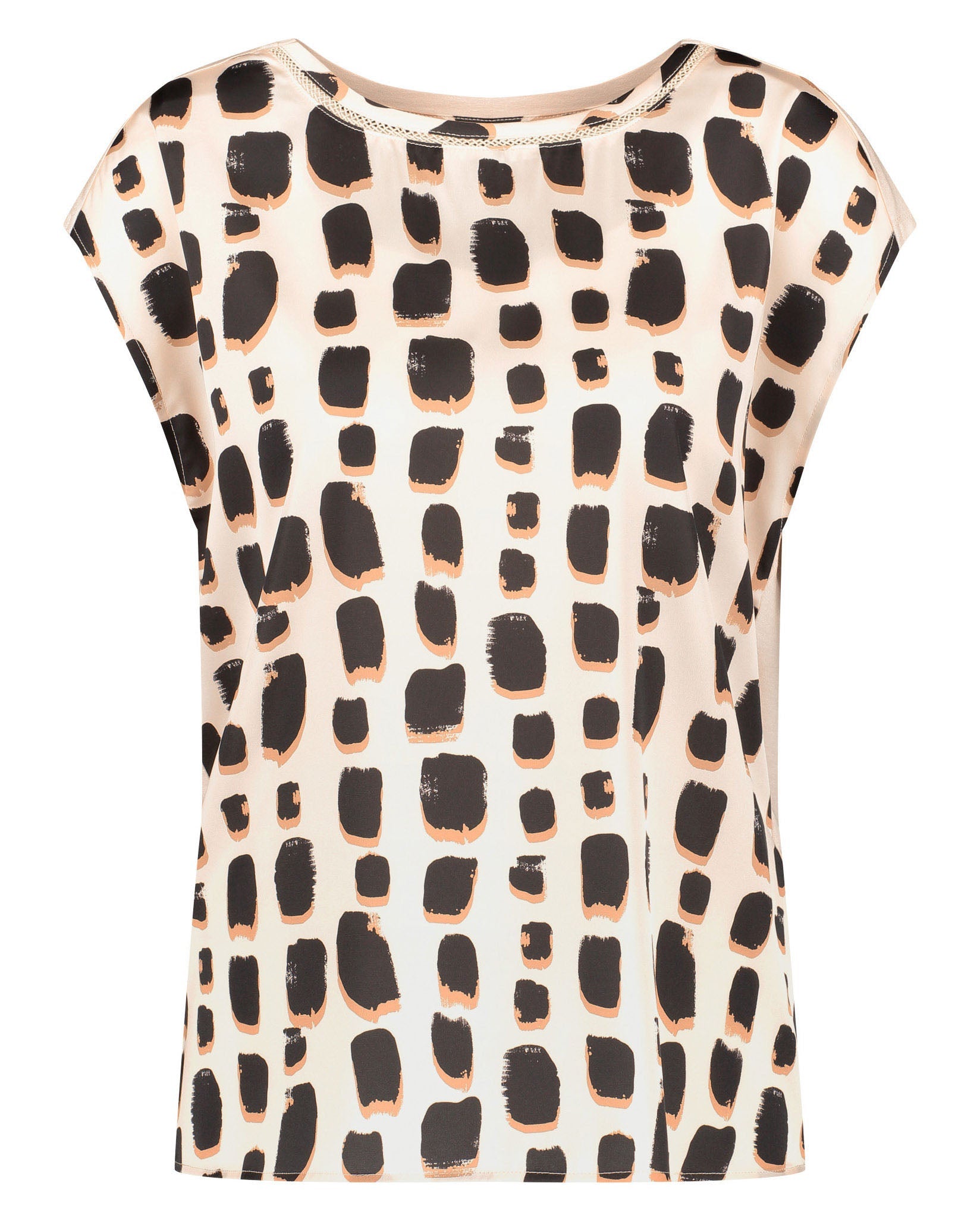 Beige T-Shirt 1/2 Sleeve