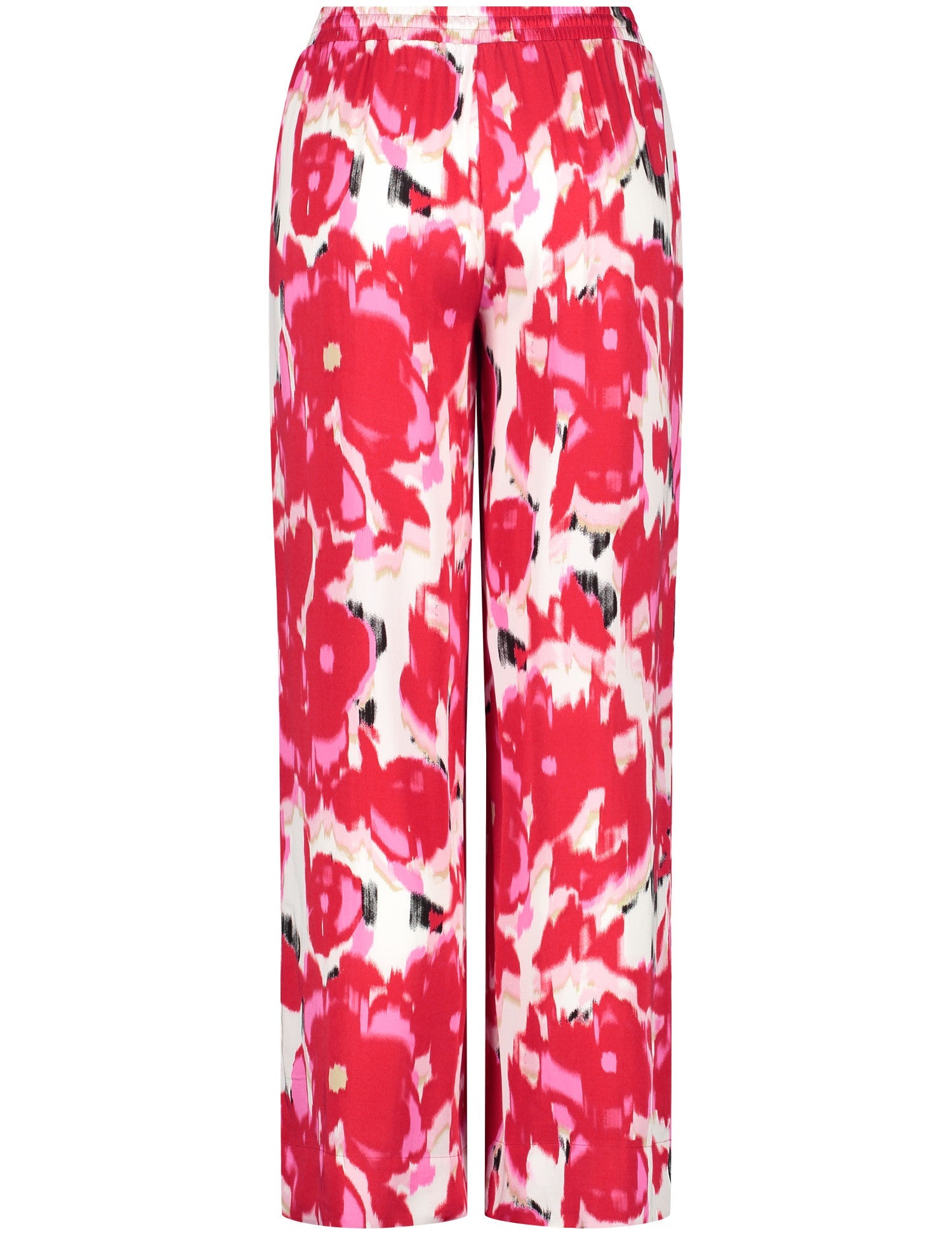 Palazzo Trousers With A Floral Print