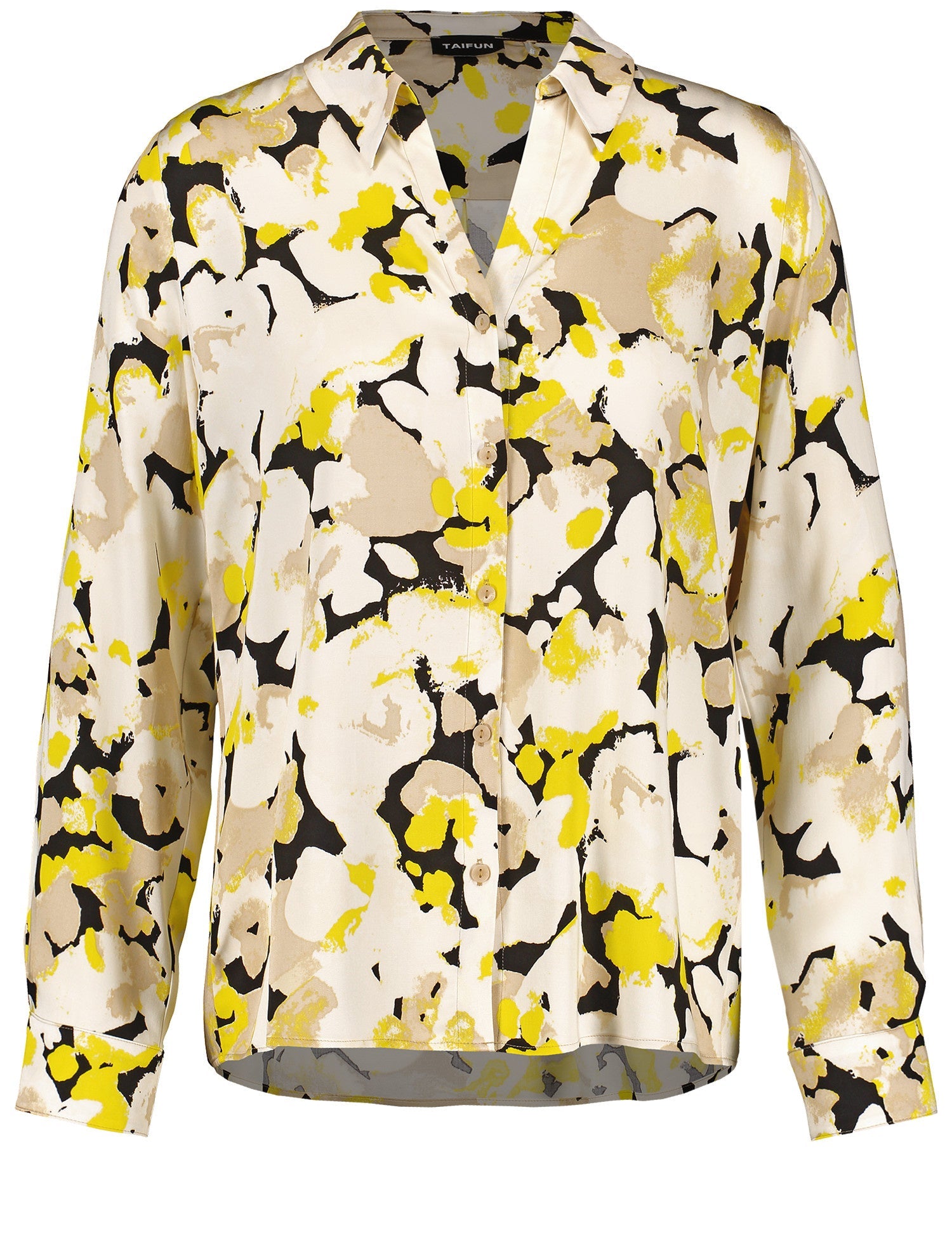 Print Blouse With A Subtle Shimmer