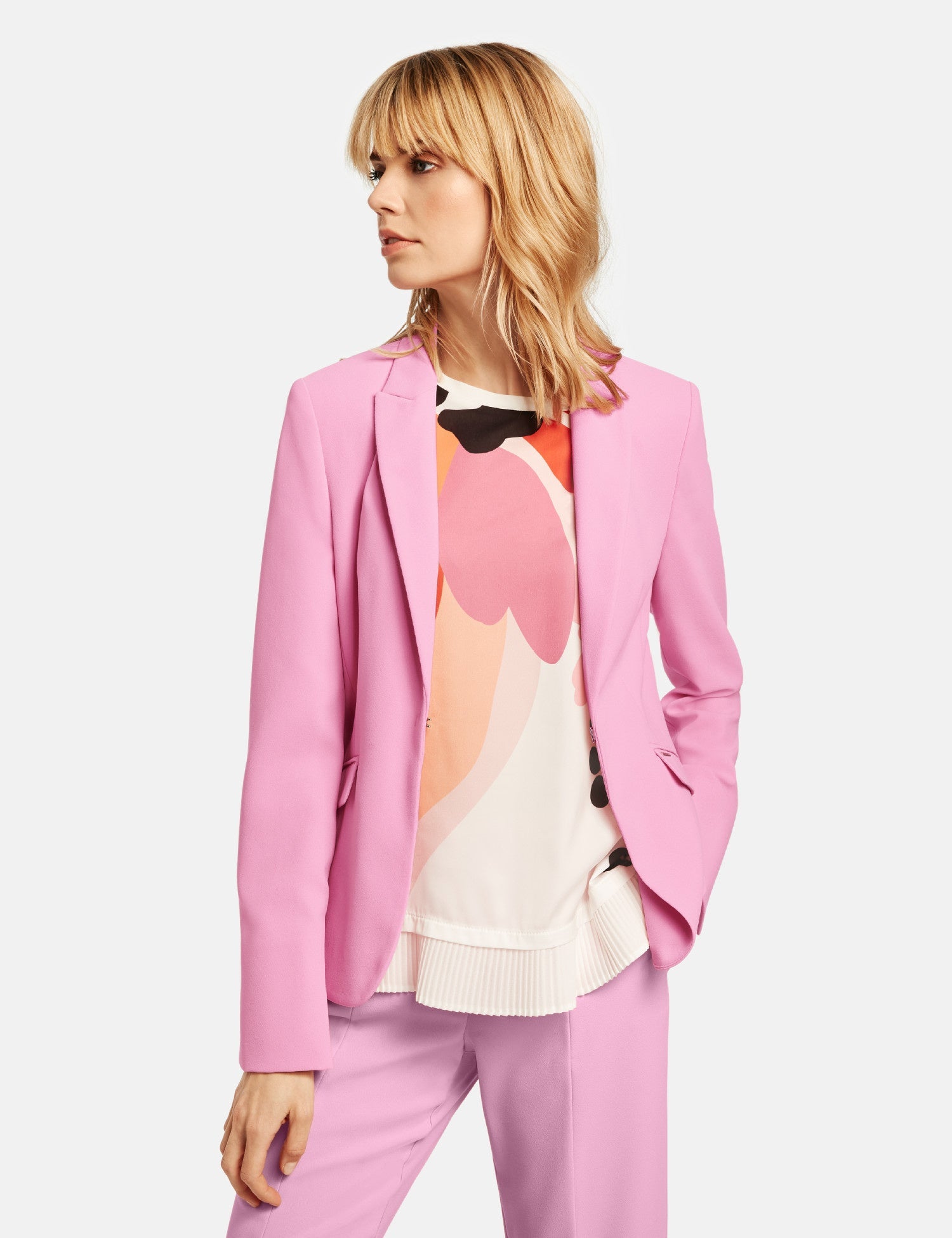 Pink Jacket Long-Sleeve