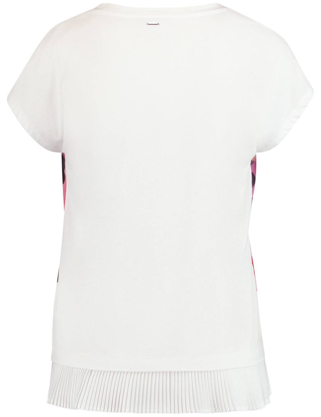 Multi-Color T-Shirt Short-Sleeve Roundneck