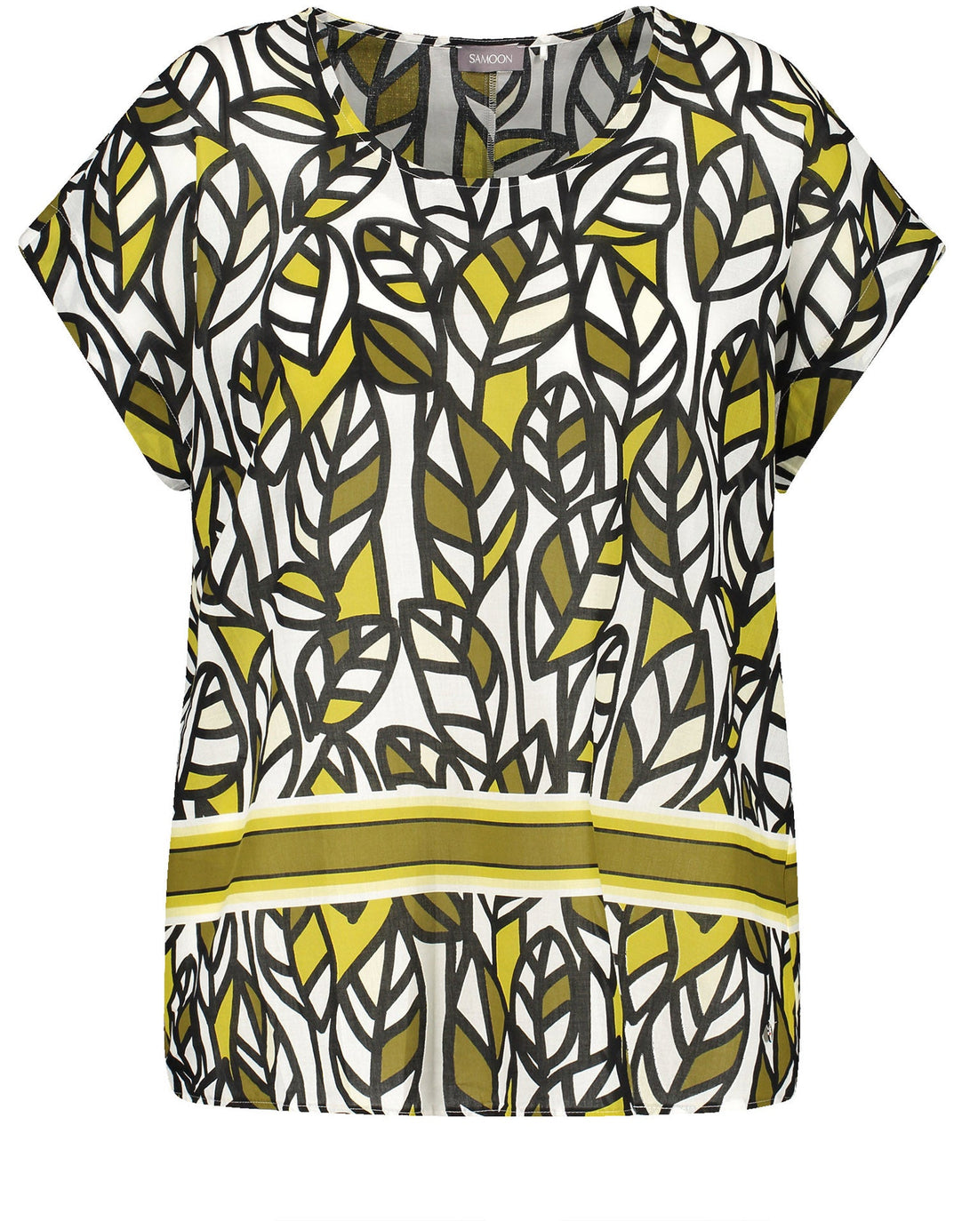 Kaki Blouse Short Sleeve