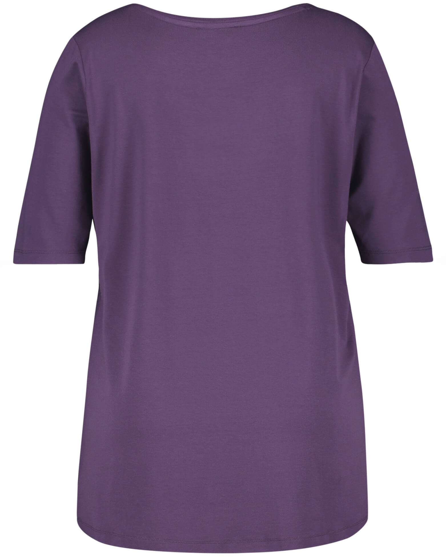 Mauve T-Shirt Short-Sleeve Roundneck