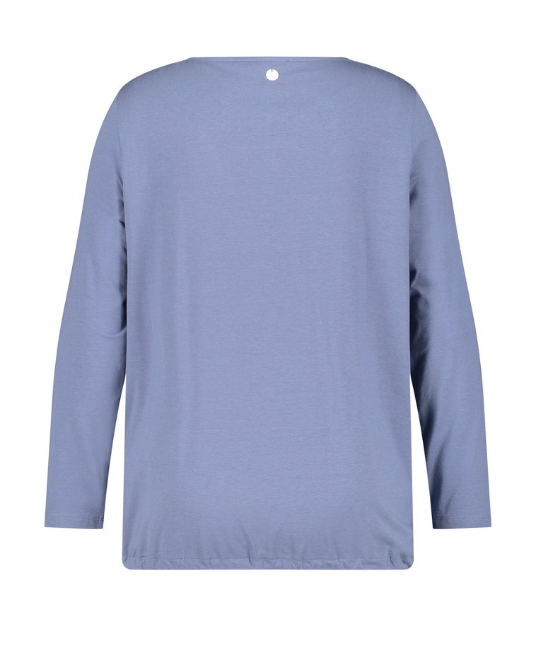 Light Blue T-Shirt Long-Sleeve