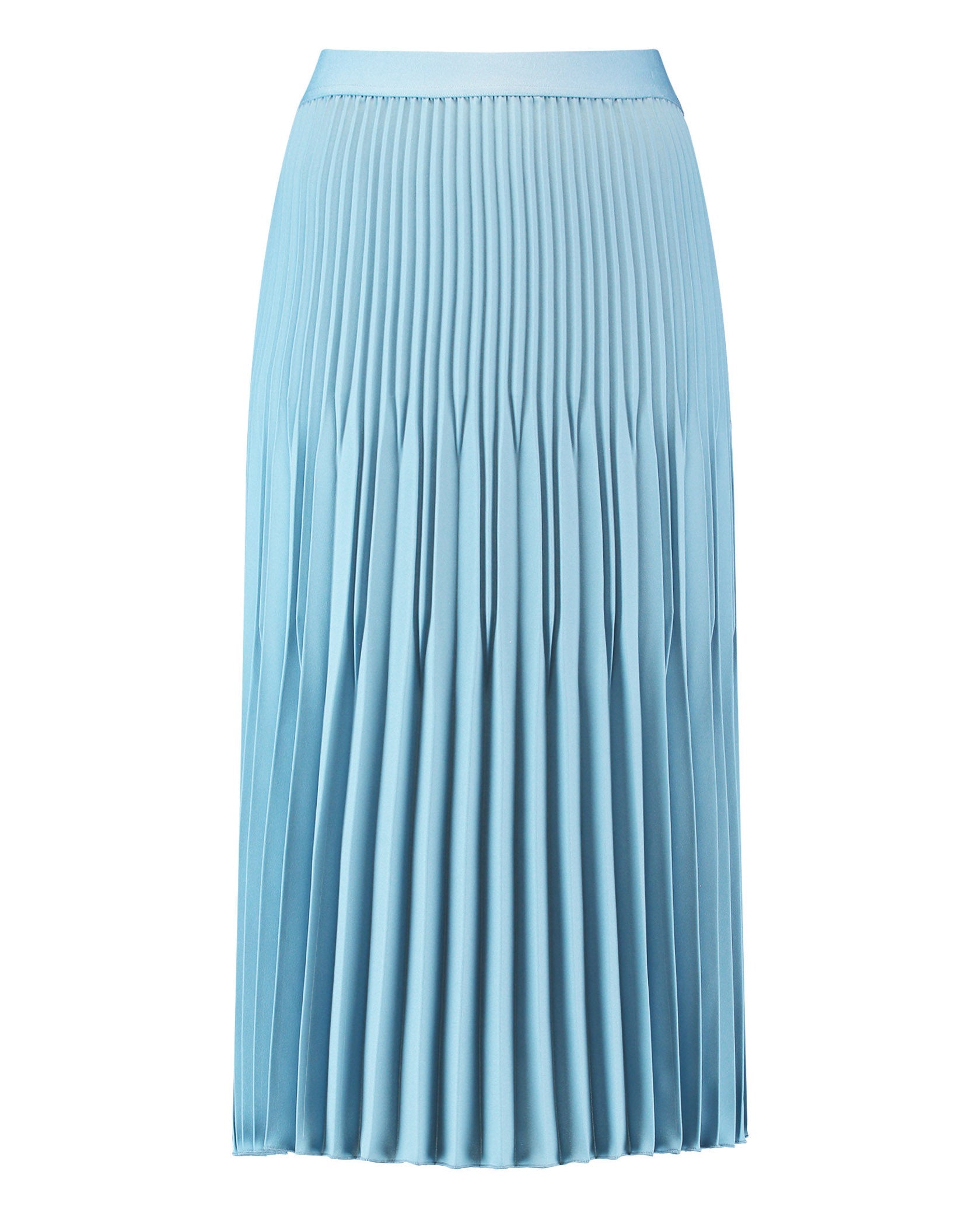 Light Blue Pleated Skirt