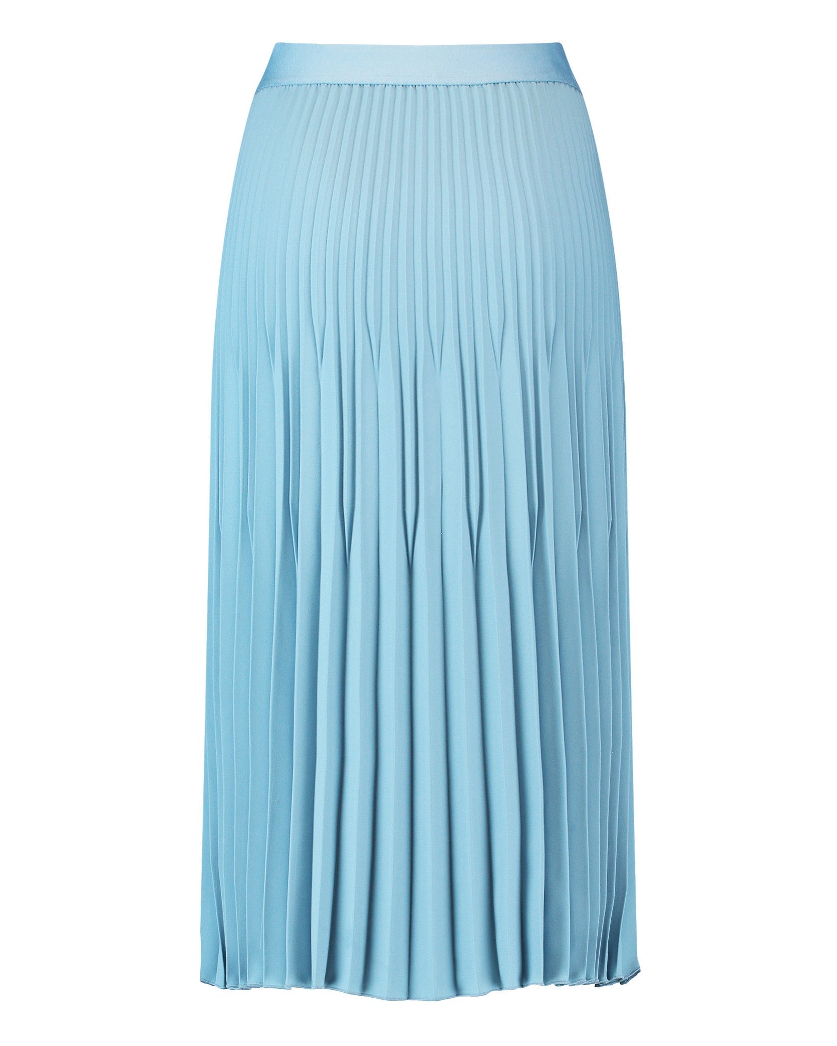 Light Blue Pleated Skirt