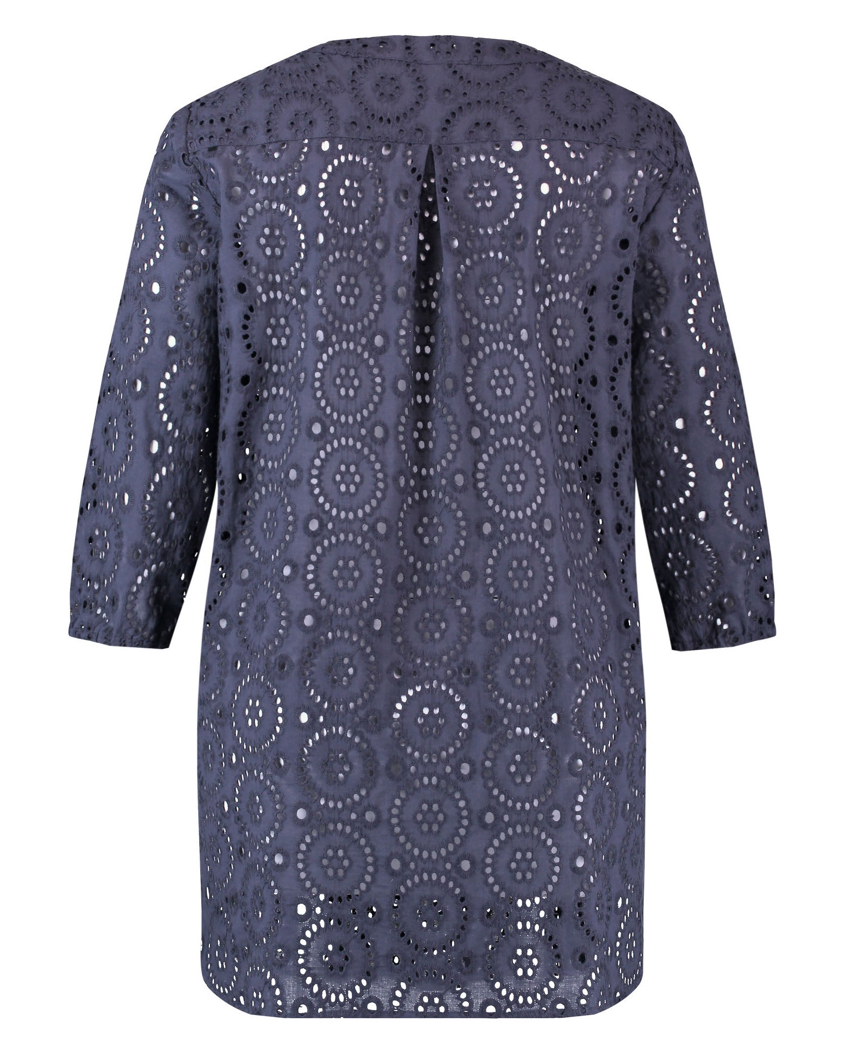 Dark Blue Blouse 3/4 Sleeve