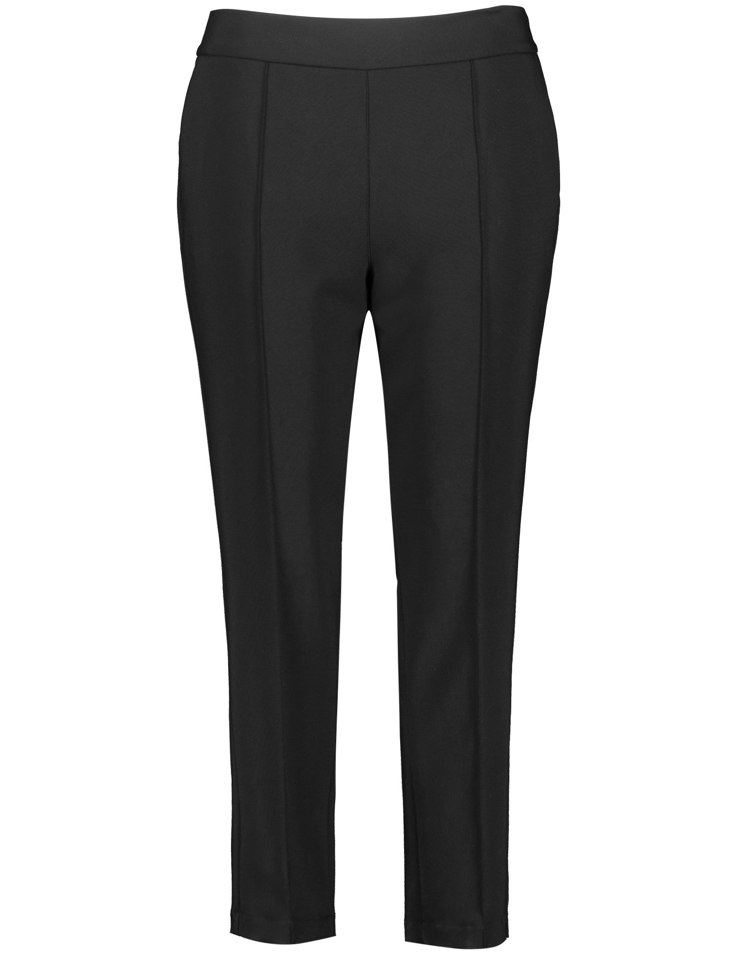 Black 7/8 Pants With Comfortable Legs Mia
