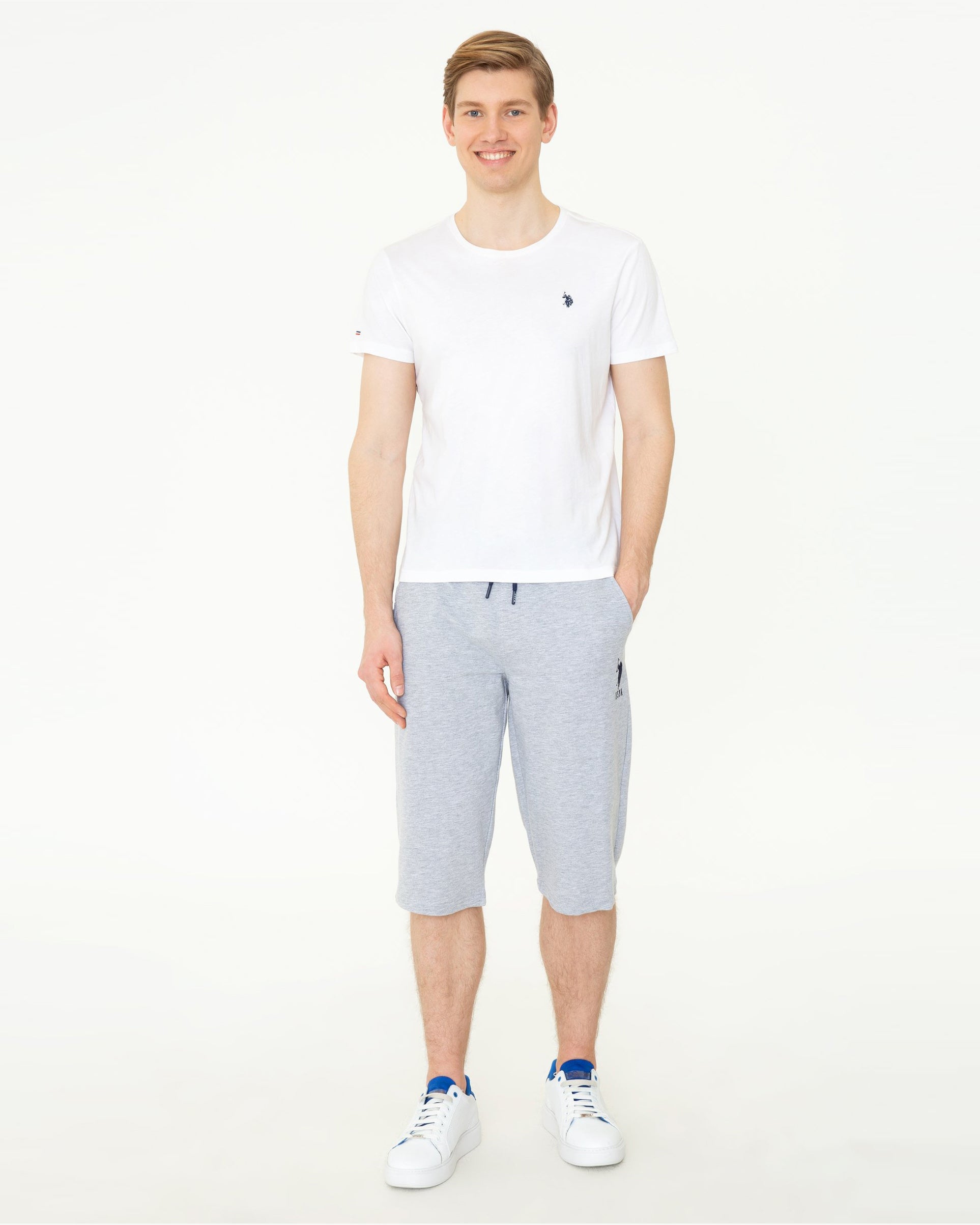 Light Grey Knitting Short