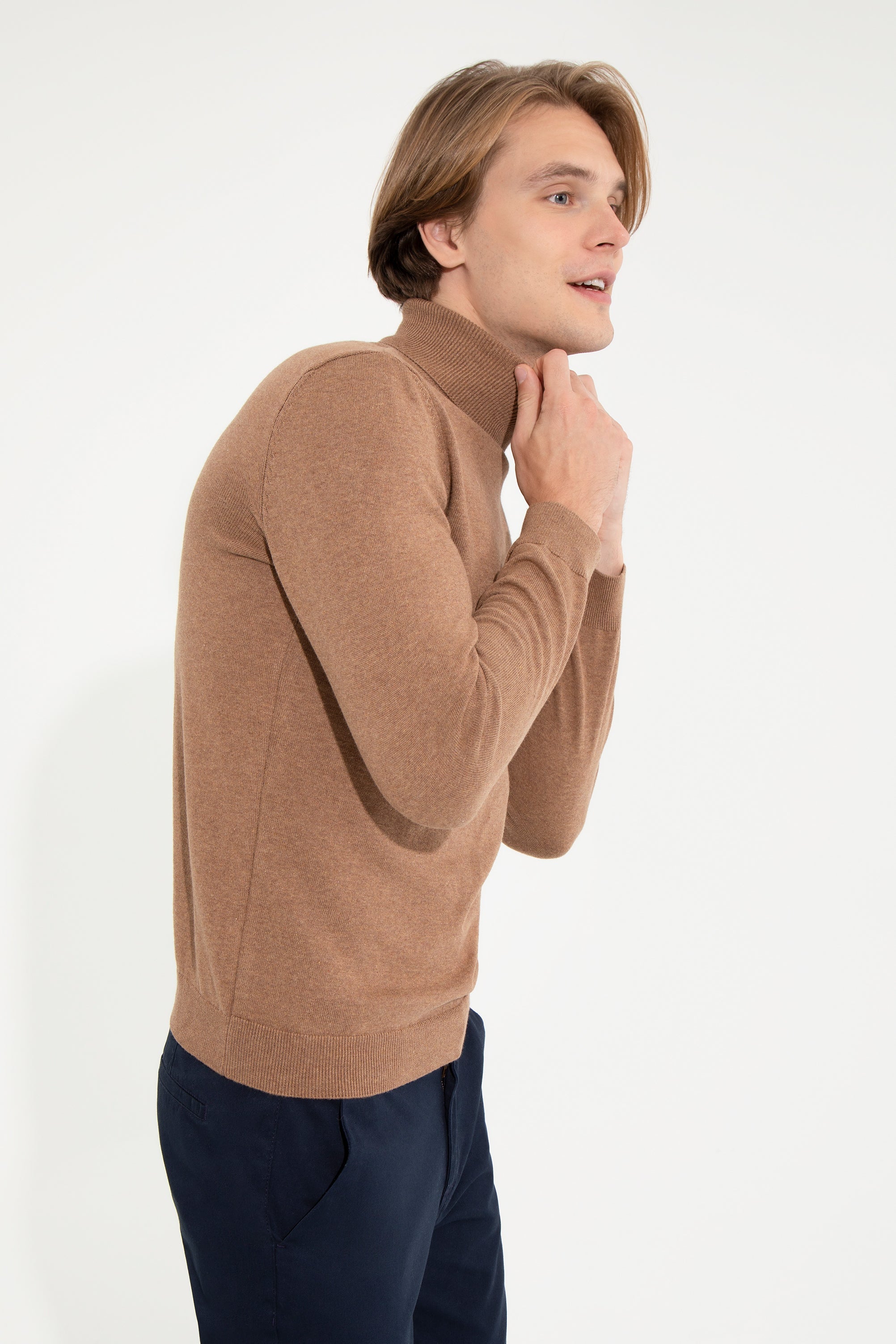 Brown Knitting Jumper