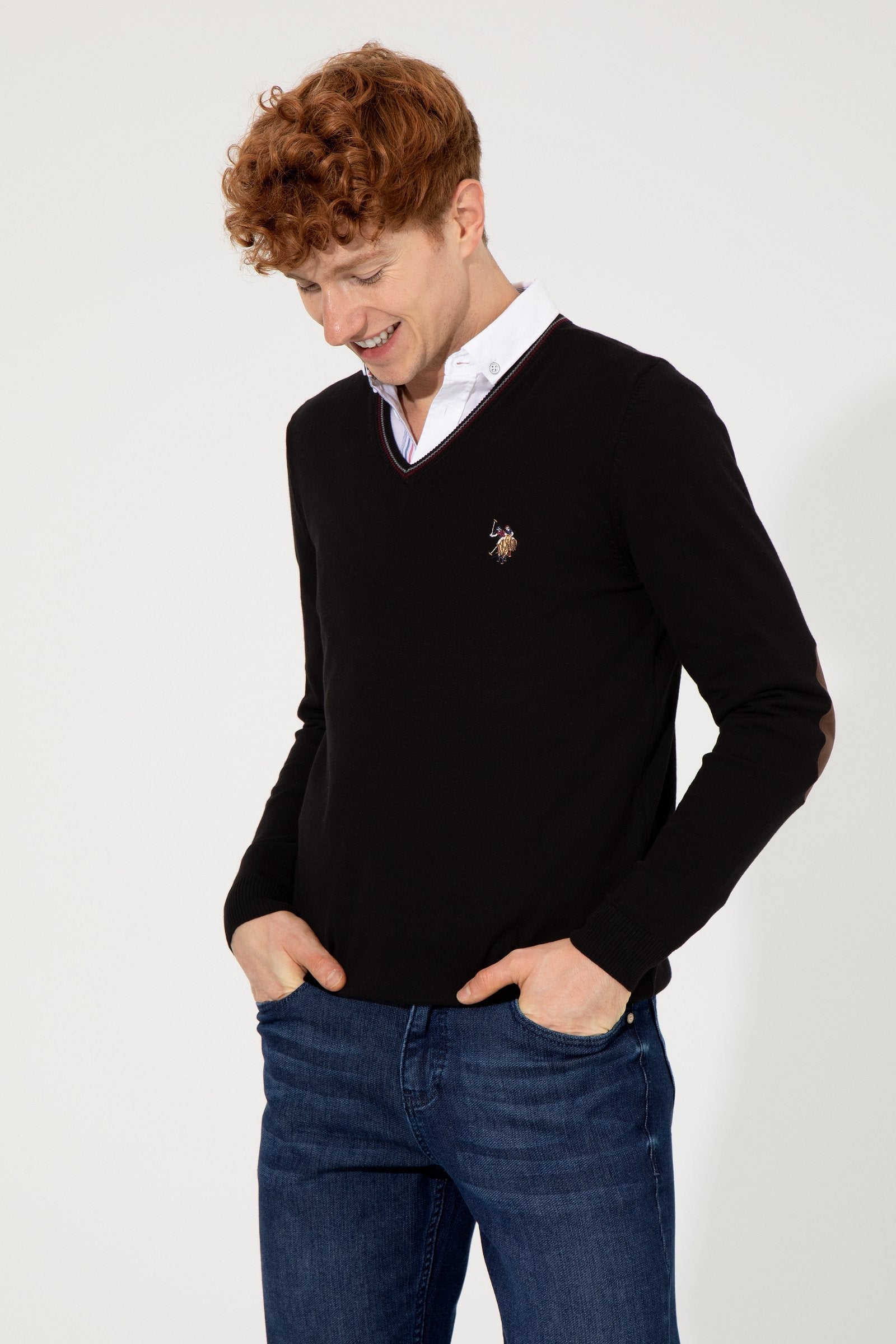 Black Knitting Jumper