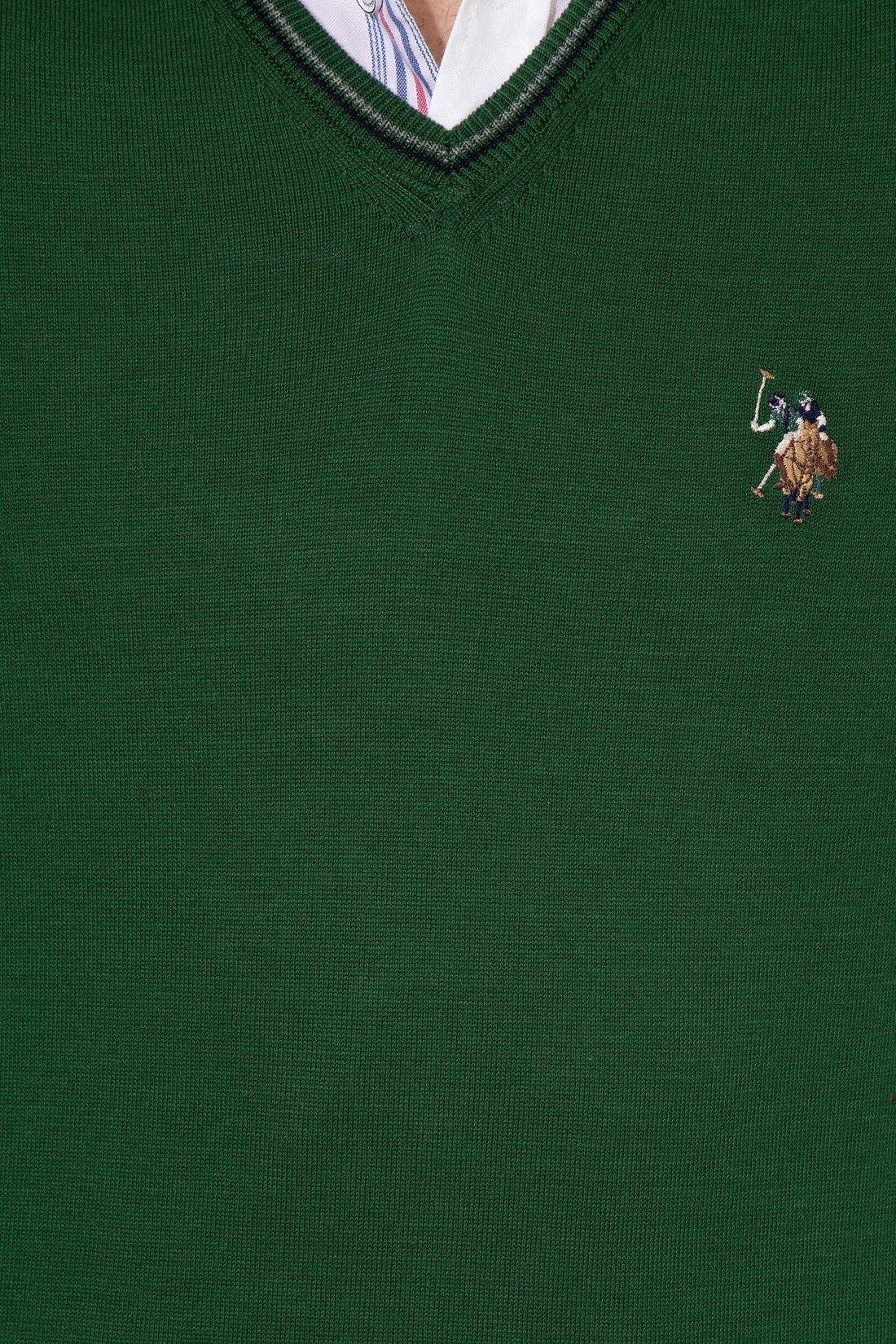 Green Knitting Jumper