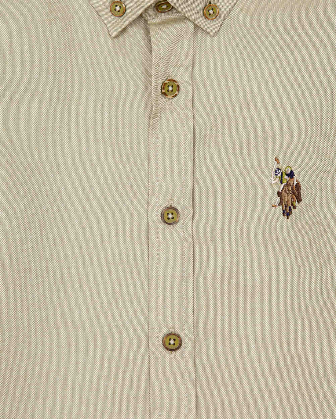 Kaki Shirt Long Sleeve