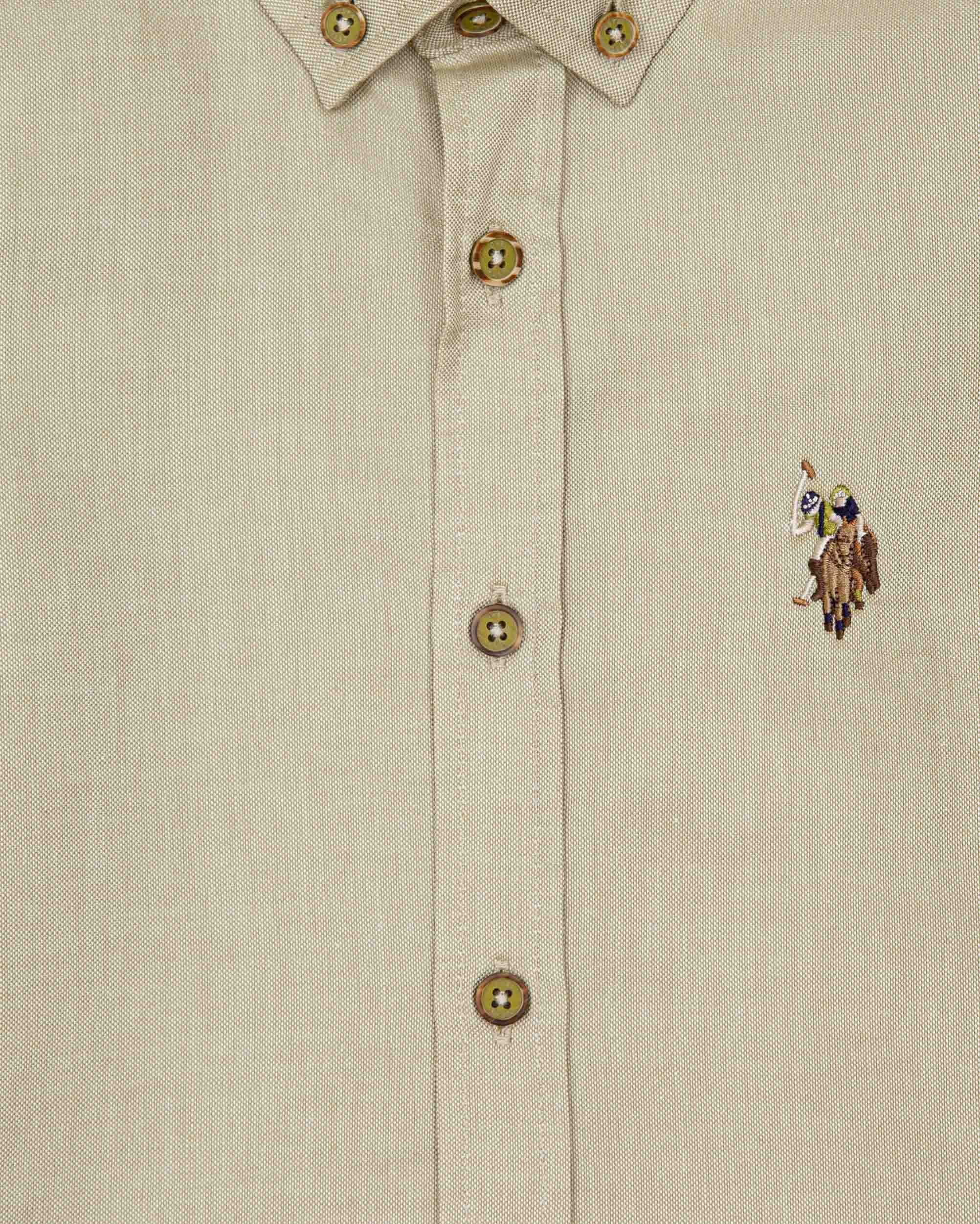 Kaki Shirt Long Sleeve