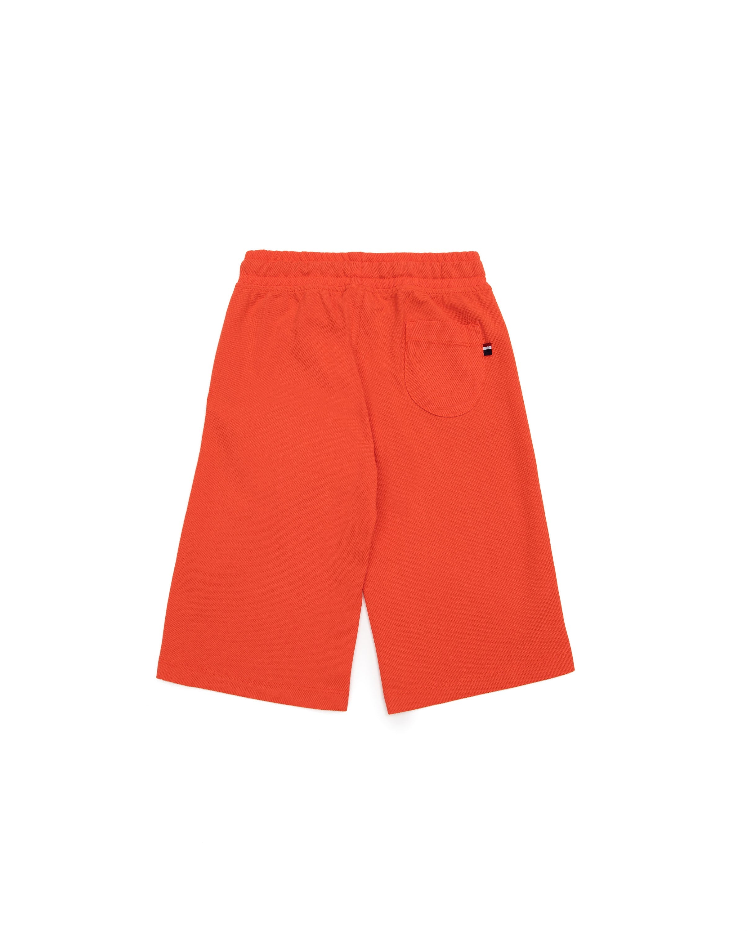 Orange Knitting Short