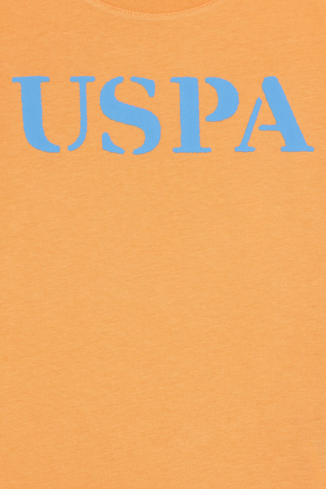 Orange Short Sleeve T-Shirt With Graphics