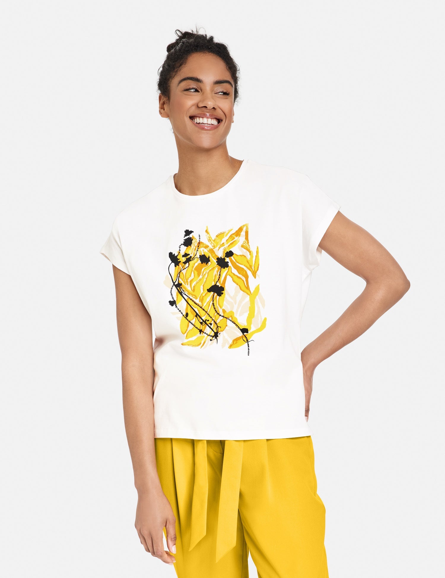 T-Shirt With A Front Print