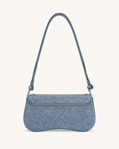 JW PEI_Blue_Joy Embossed Denim Shoulder Bags_1C56-56_Blue_02