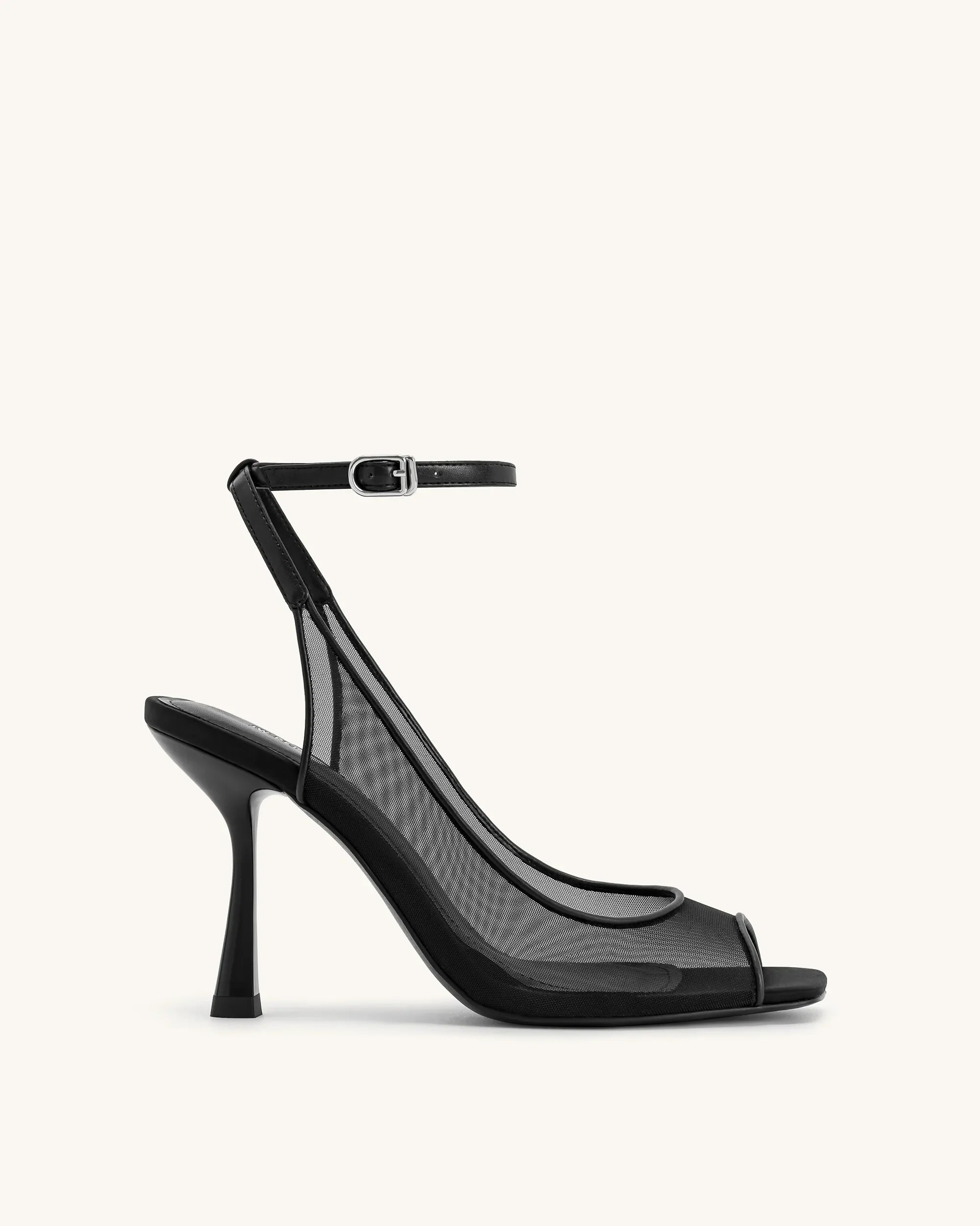 JW PEI_Black_Serenity Open Toe Mesh Slingback Sandal_1SDS50-1_Black_02