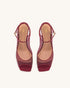 JW PEI_Burgundy_Serenity Open Toe Mesh Slingback Sandals_1SDS50-4_Burgundy_01