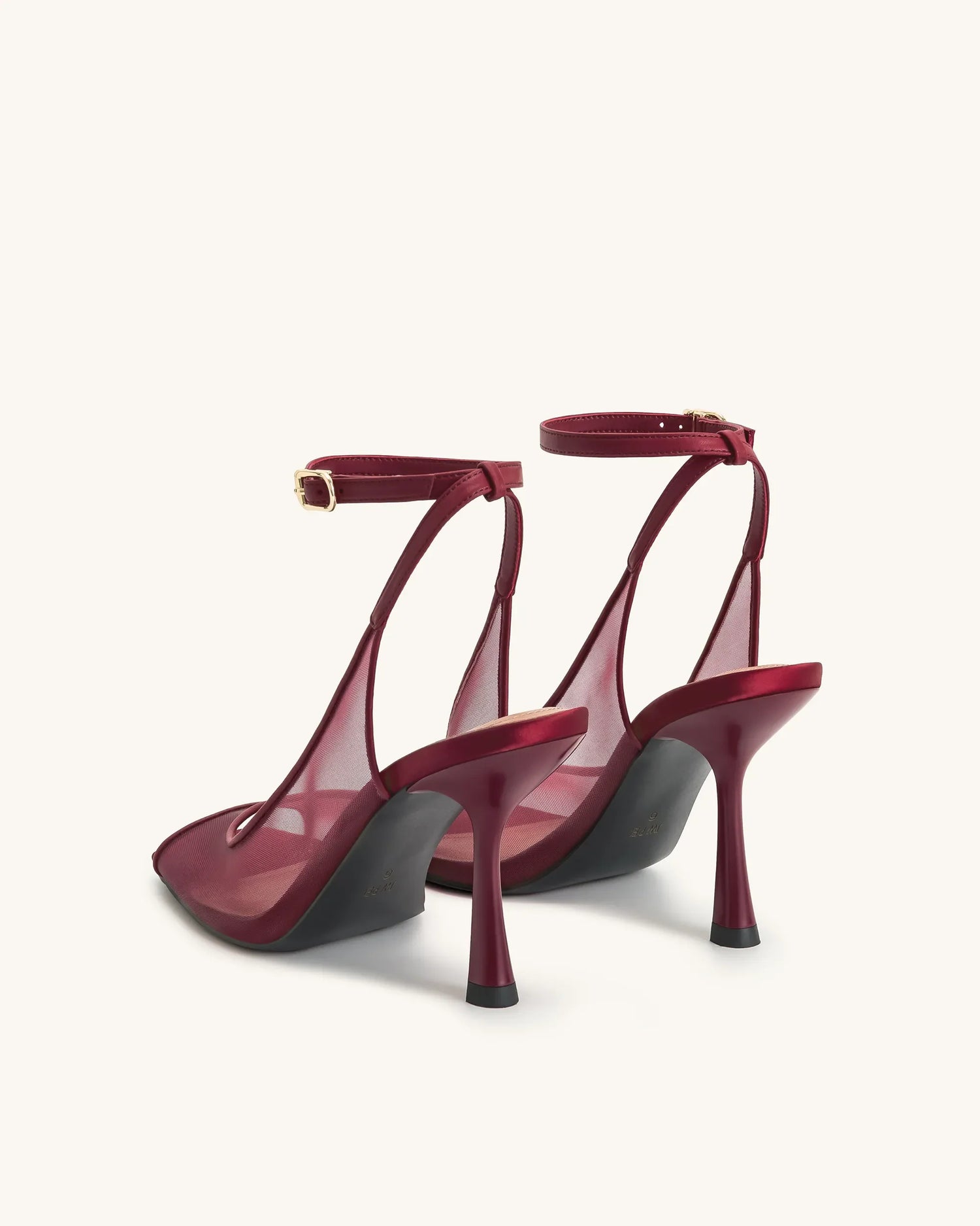 JW PEI_Burgundy_Serenity Open Toe Mesh Slingback Sandals_1SDS50-4_Burgundy_05